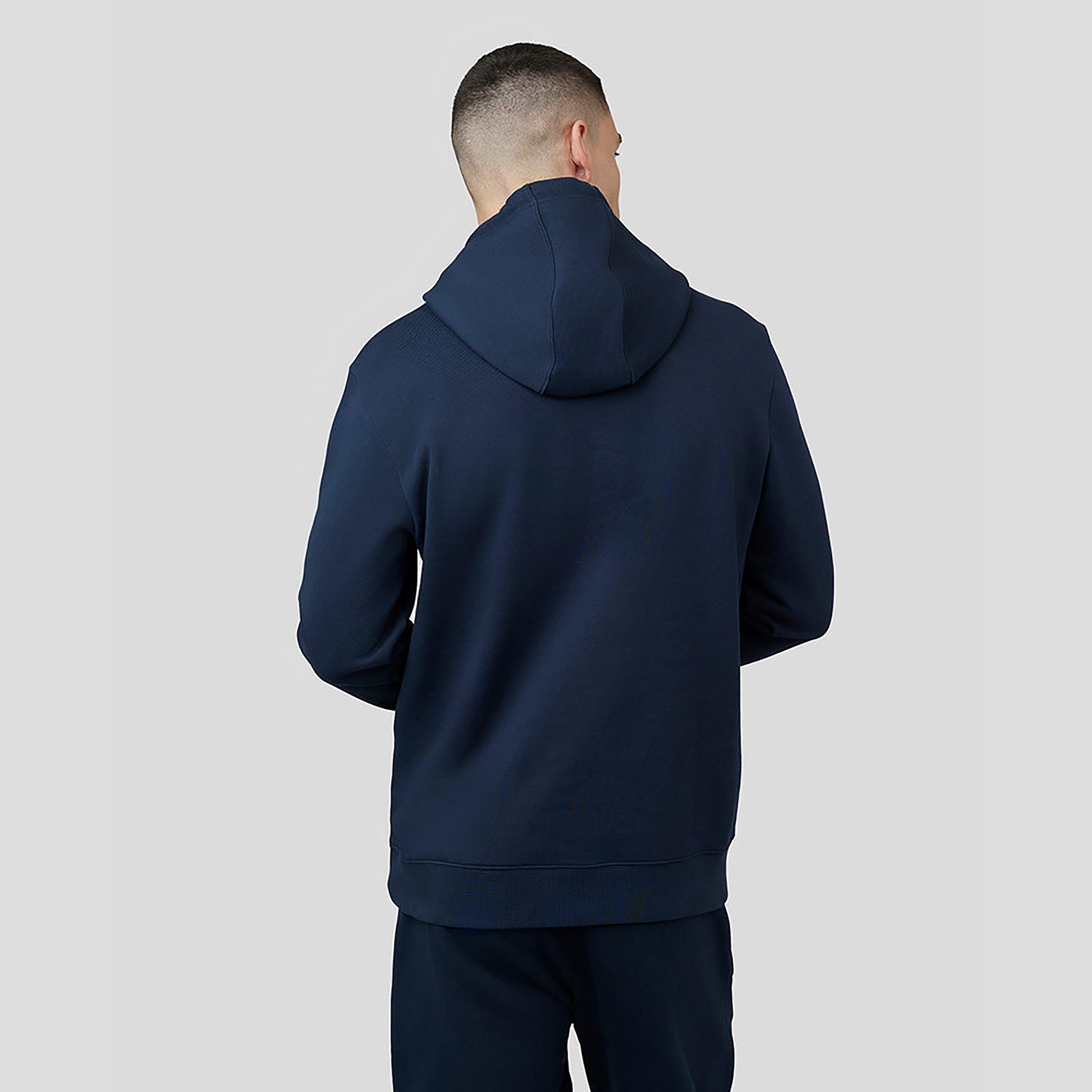 سترة كاستور للرجال ذات الغطاء السحابي بأكمام طويلة ترقية - كحلية-men-clothing-sportswearandactivewear-hoodiesandsweatshirts-image-2
