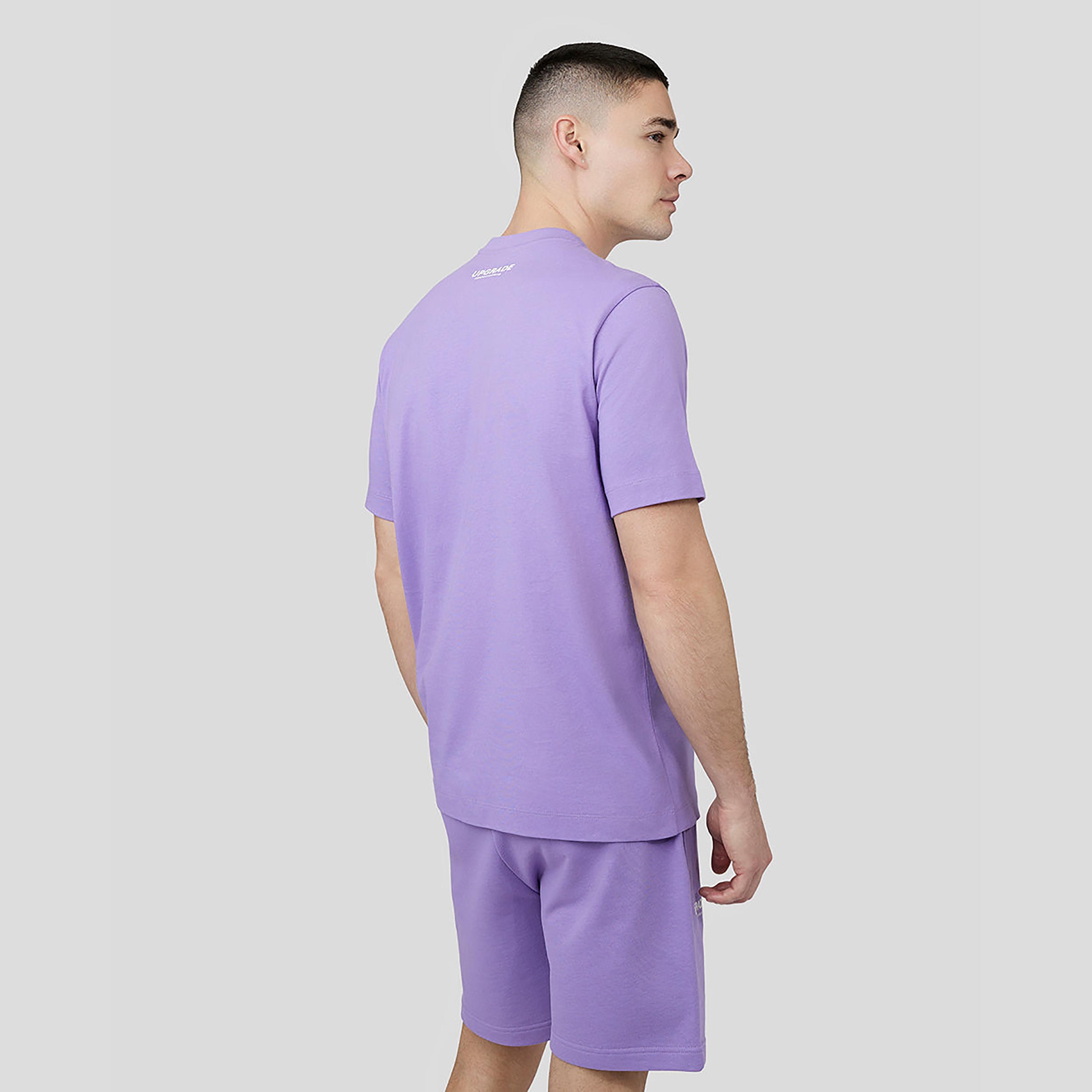 Castore Men's Round Neck Short Sleeves Upgrade T-Shirt - Dusty Lilac-men-clothing-sportswearandactivewear-tshirtsandpolos-image-2