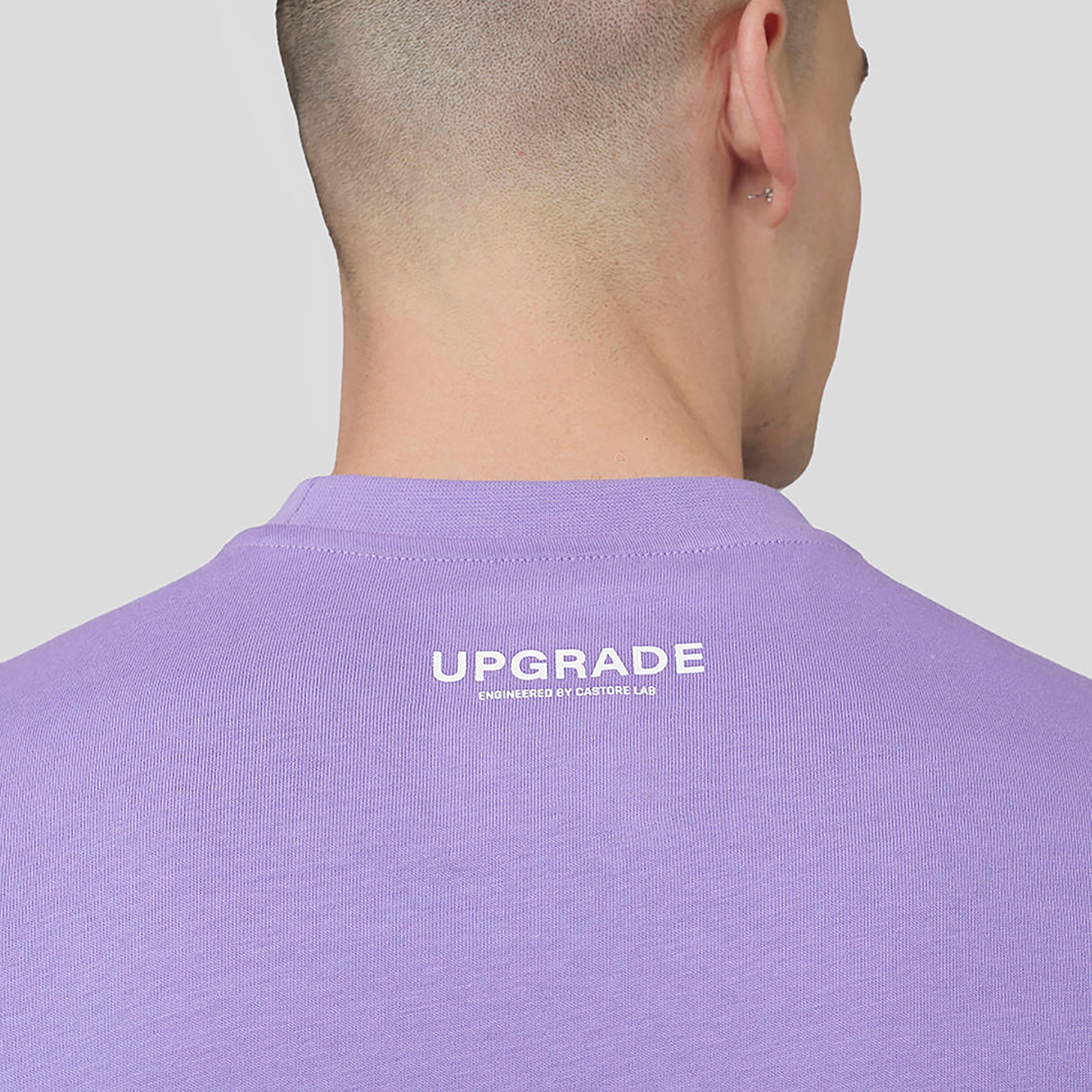Castore Men's Round Neck Short Sleeves Upgrade T-Shirt - Dusty Lilac-men-clothing-sportswearandactivewear-tshirtsandpolos-image-4