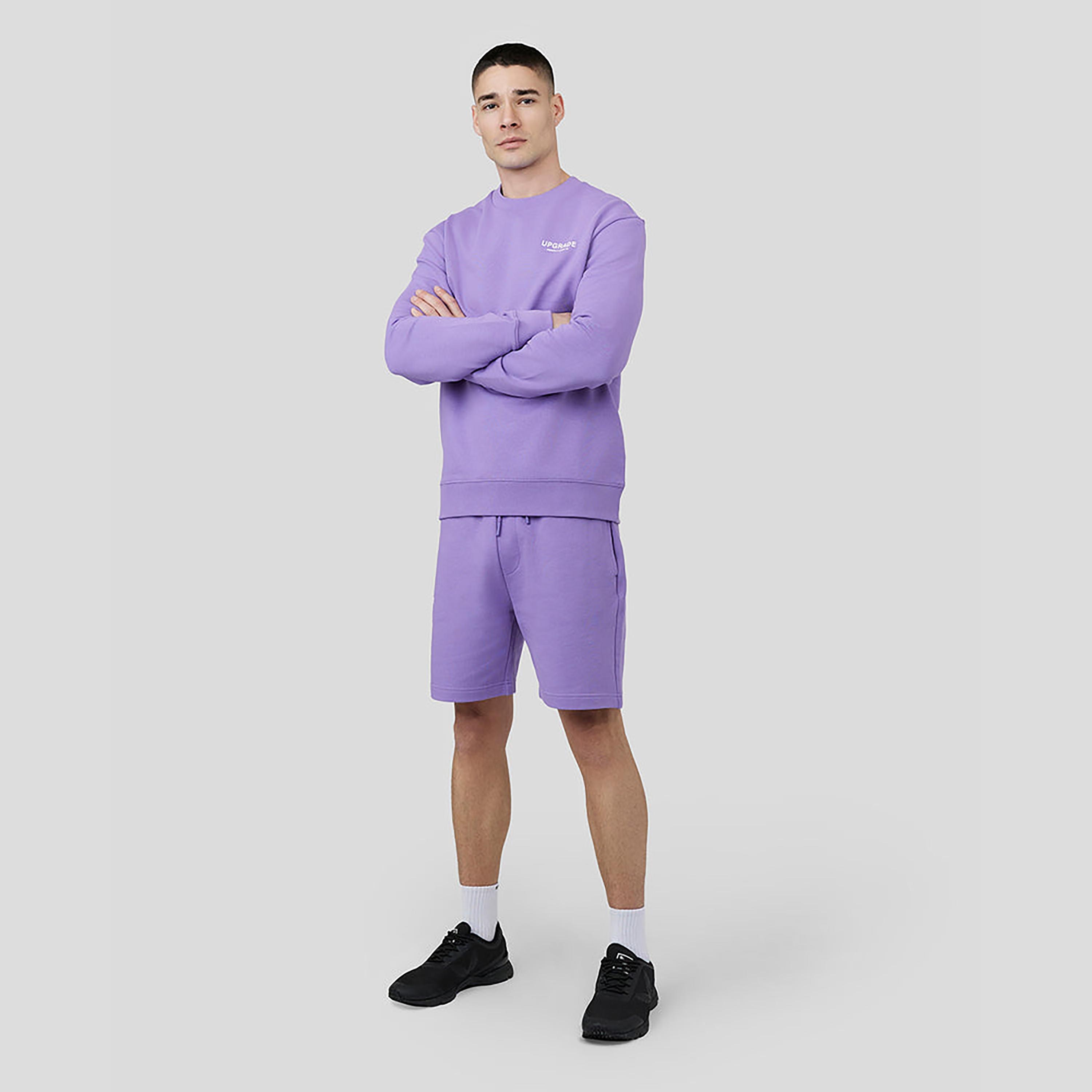 Castore Men's Round Neck Long Sleeves Upgrade Sweatshirt - Dusty Lilac-men-clothing-sportswearandactivewear-hoodiesandsweatshirts-image-3