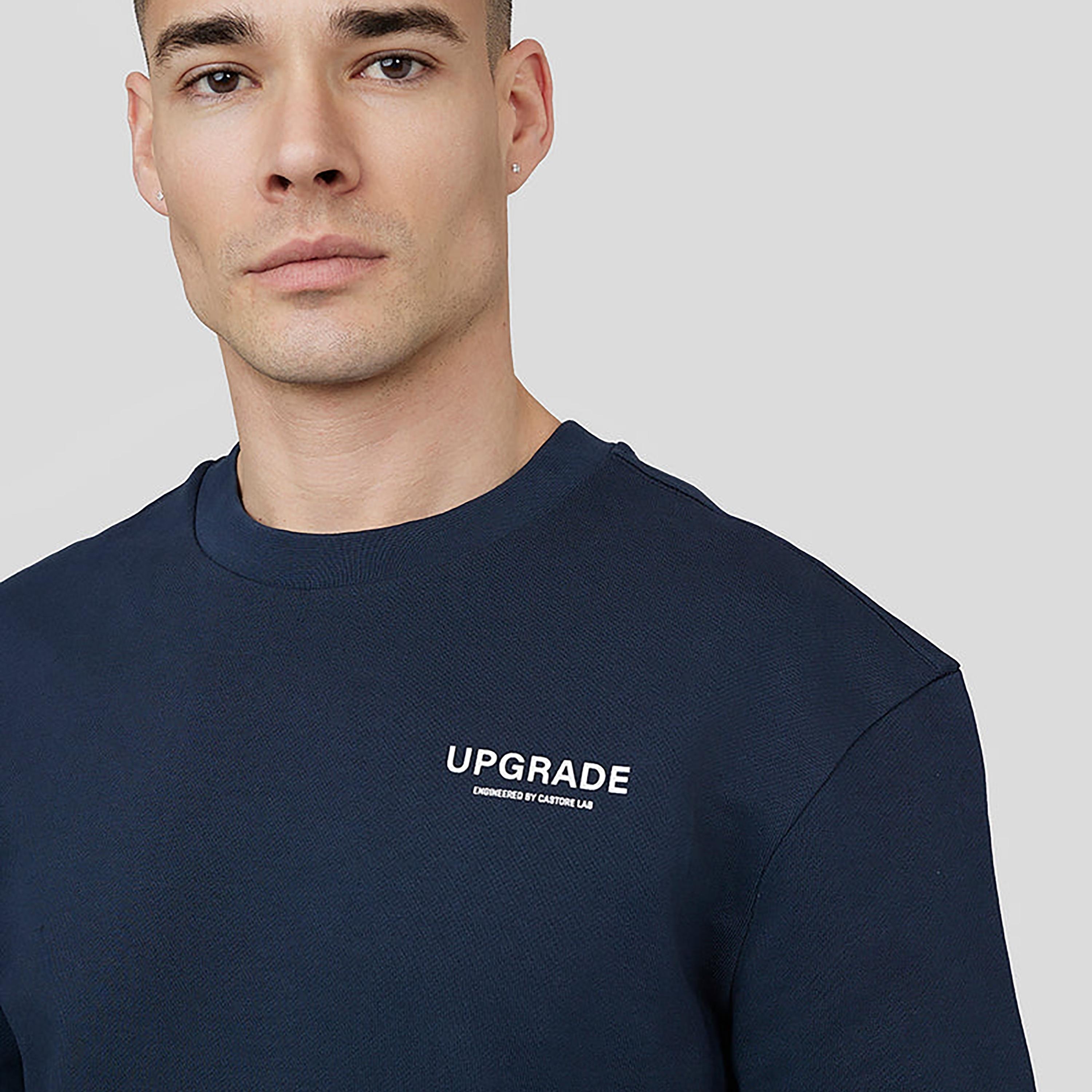 Castore Men's Round Neck Long Sleeves Upgrade Sweatshirt - Navy-men-clothing-sportswearandactivewear-hoodiesandsweatshirts-image-4