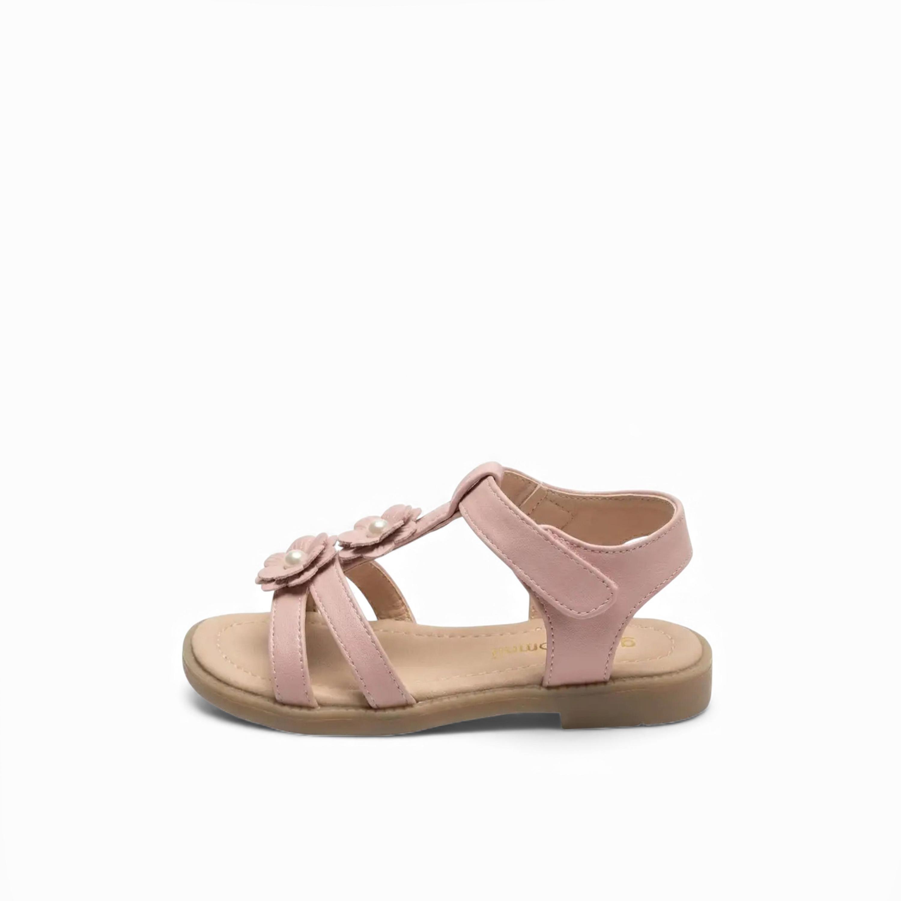 جيومني - صندل سكيرليت مشبك وحلقة للبنات | CUTE-114-PINK-girls-shoes-sandals-image-4