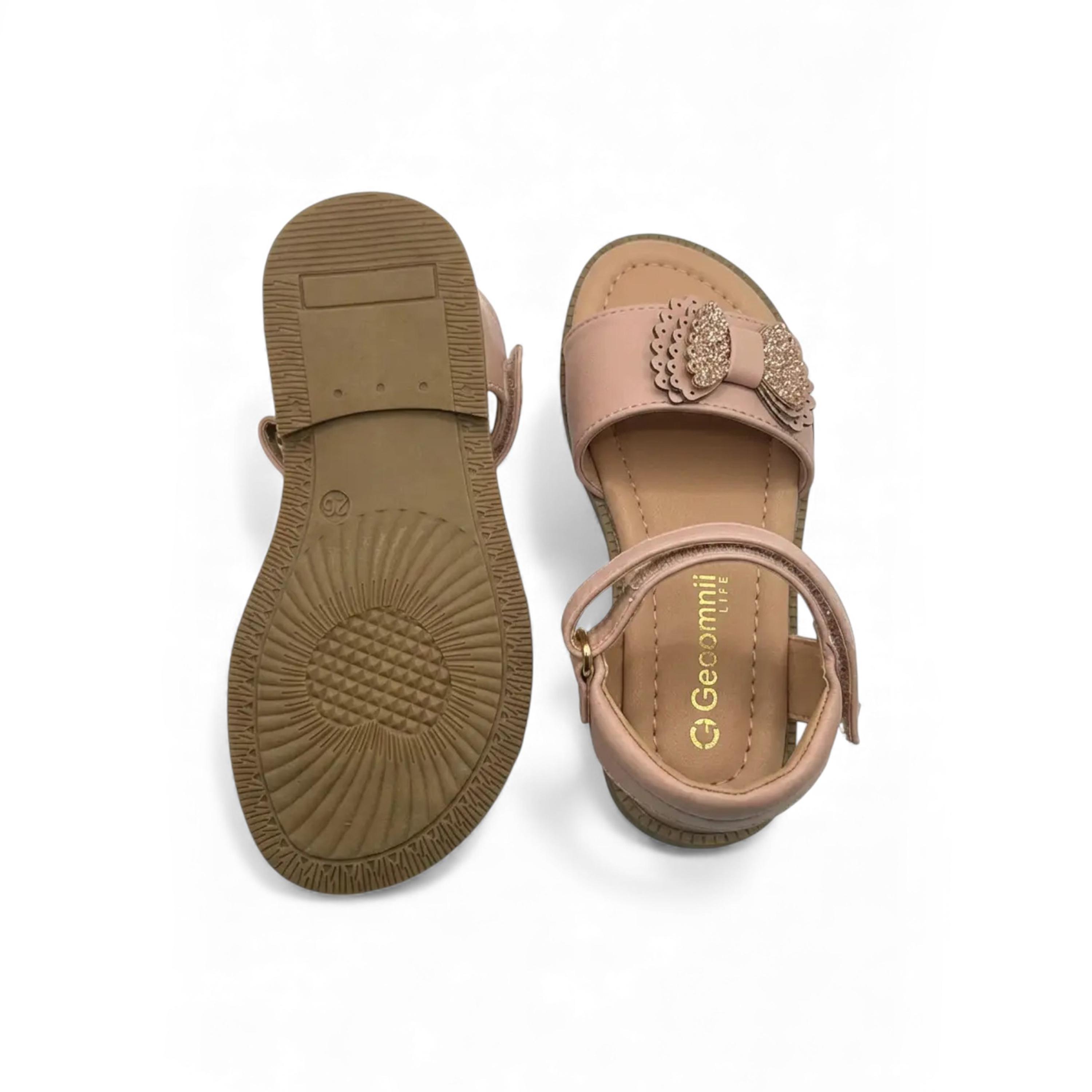 Geoomnii Girls Buckle Shakira Strap Sandals | CUTE-63-PINK-girls-shoes-sandals-image-3