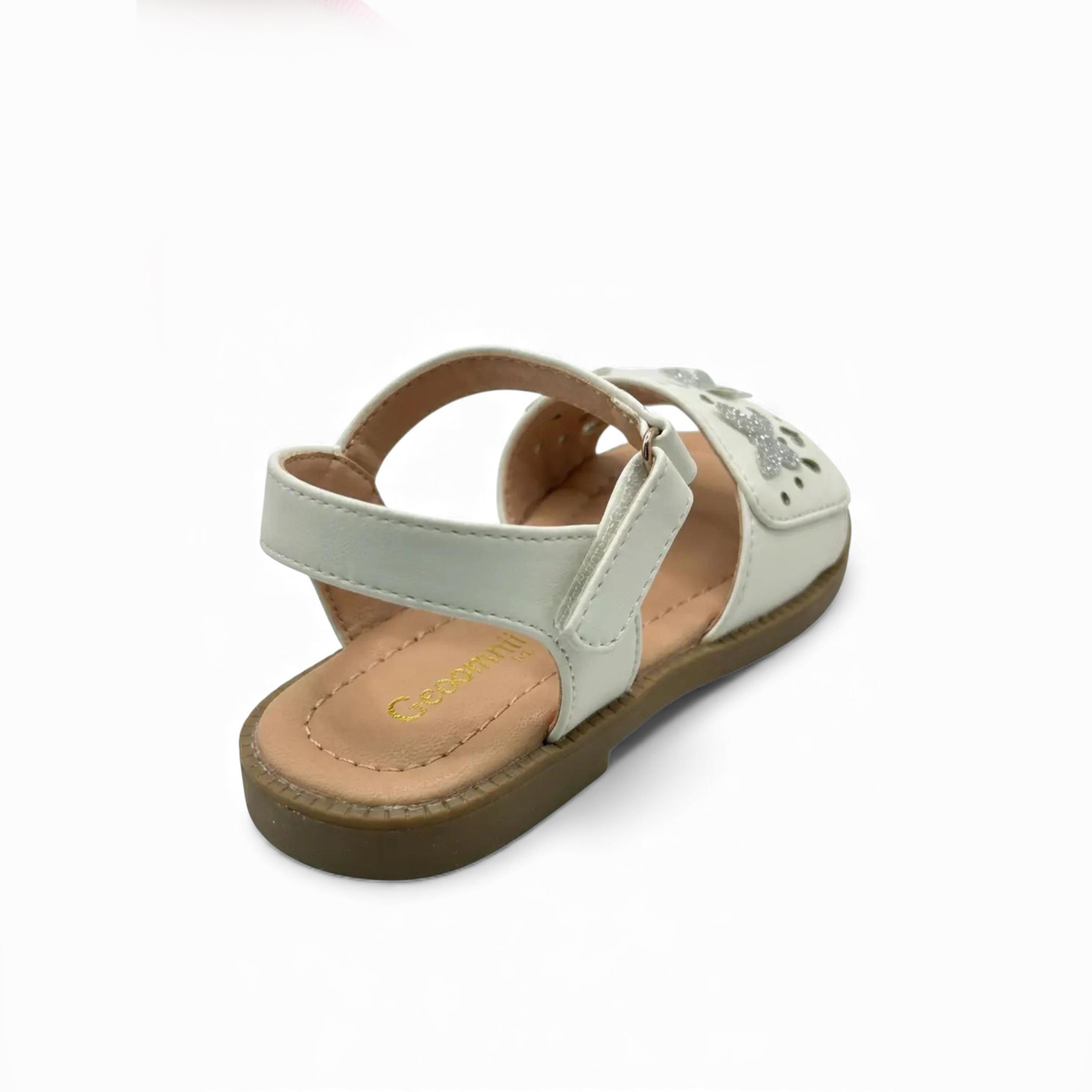 جيومني - صندل شيري مشبك وحلقة للبنات | CUTE-D7-WHITE-girls-shoes-sandals-image-5