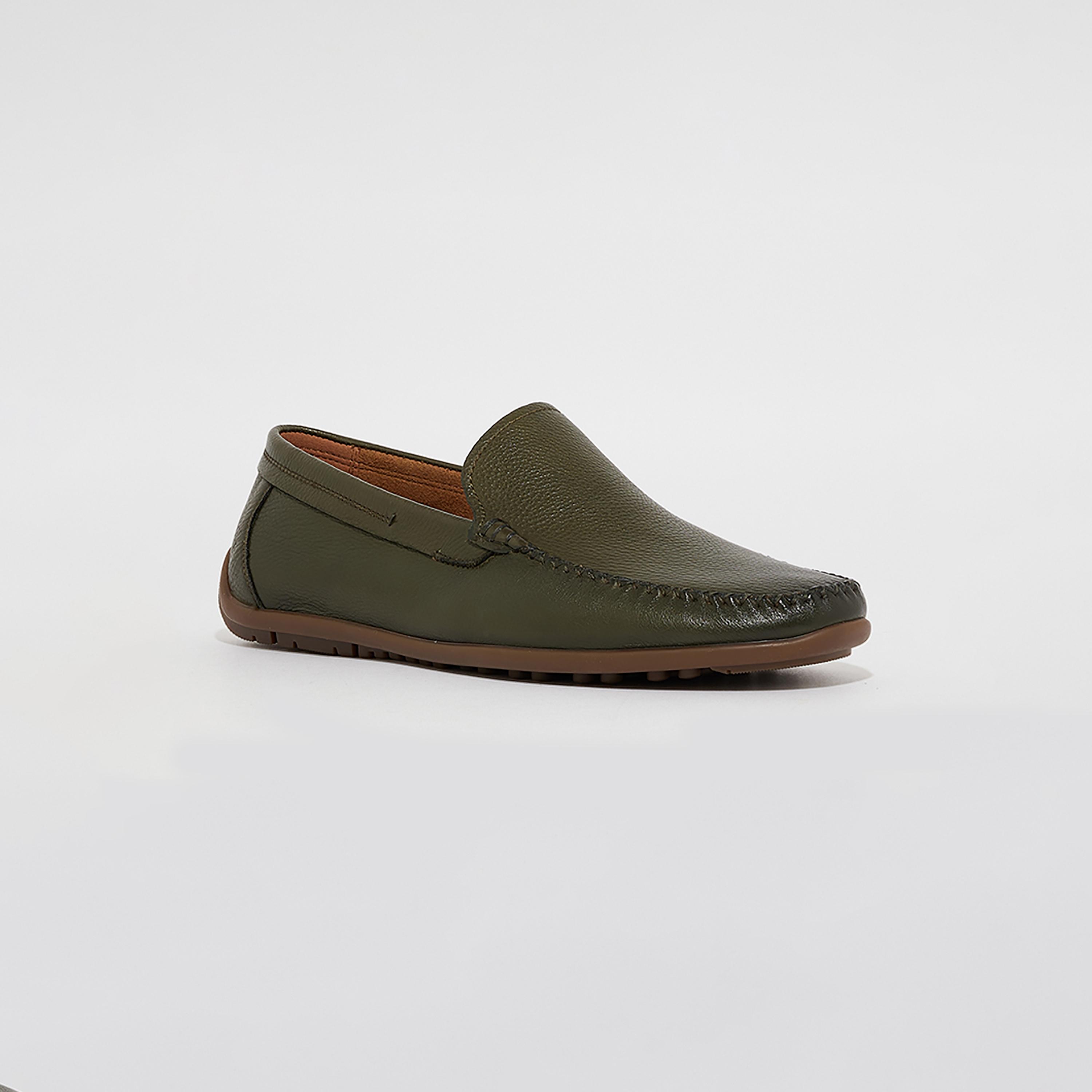 Hush Puppies Arthur Men's Textured Slip On Loafers | CY2528-men-shoes-loafersandmoccasins-image-1