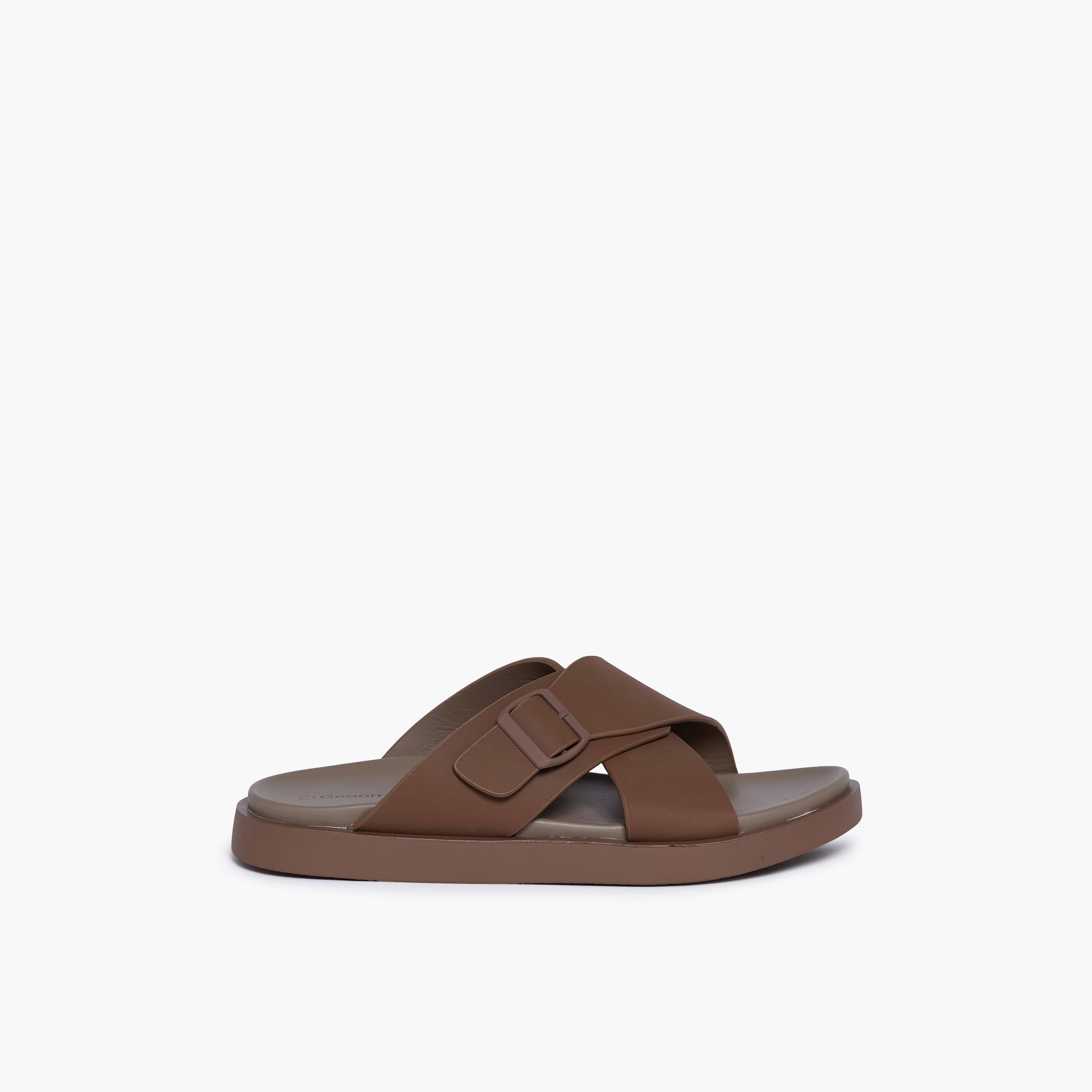 جيومني - صندل كيرا سهل الارتداء للرجال | D-431-COFFEE-men-shoes-sandals-image-4