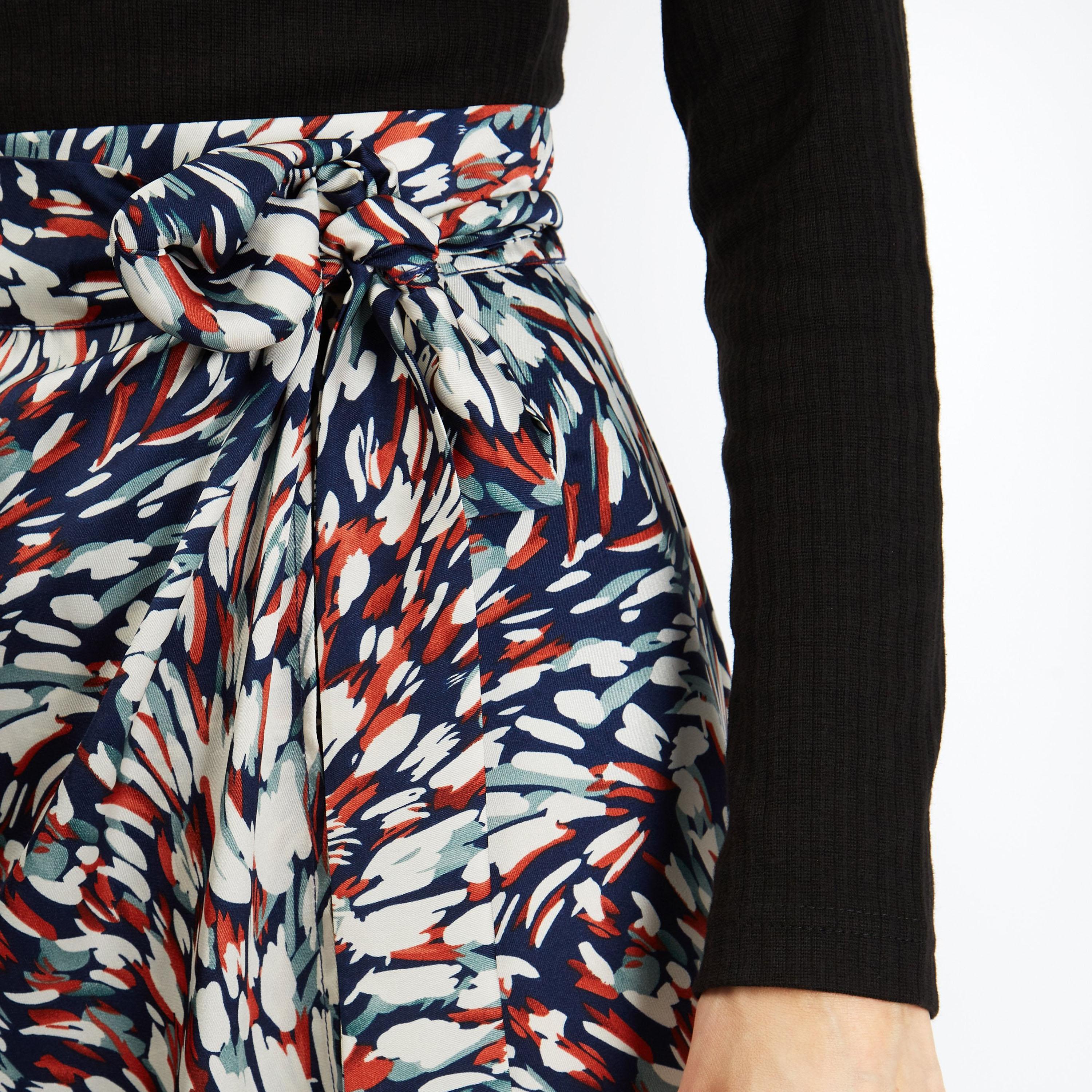 ليتل مسترس- تنورة متوسطة الطول طبعة حيوانات -women-clothing-skirts-image-2
