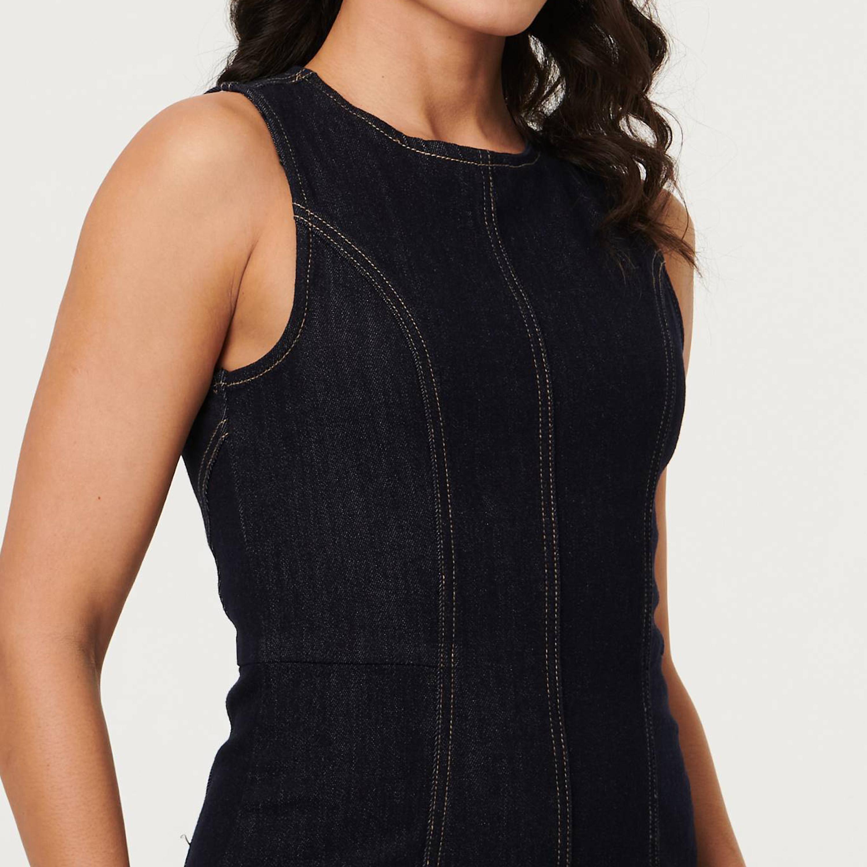 Izabel London Washed Women's Midi Dress-women-clothing-dresses-image-8