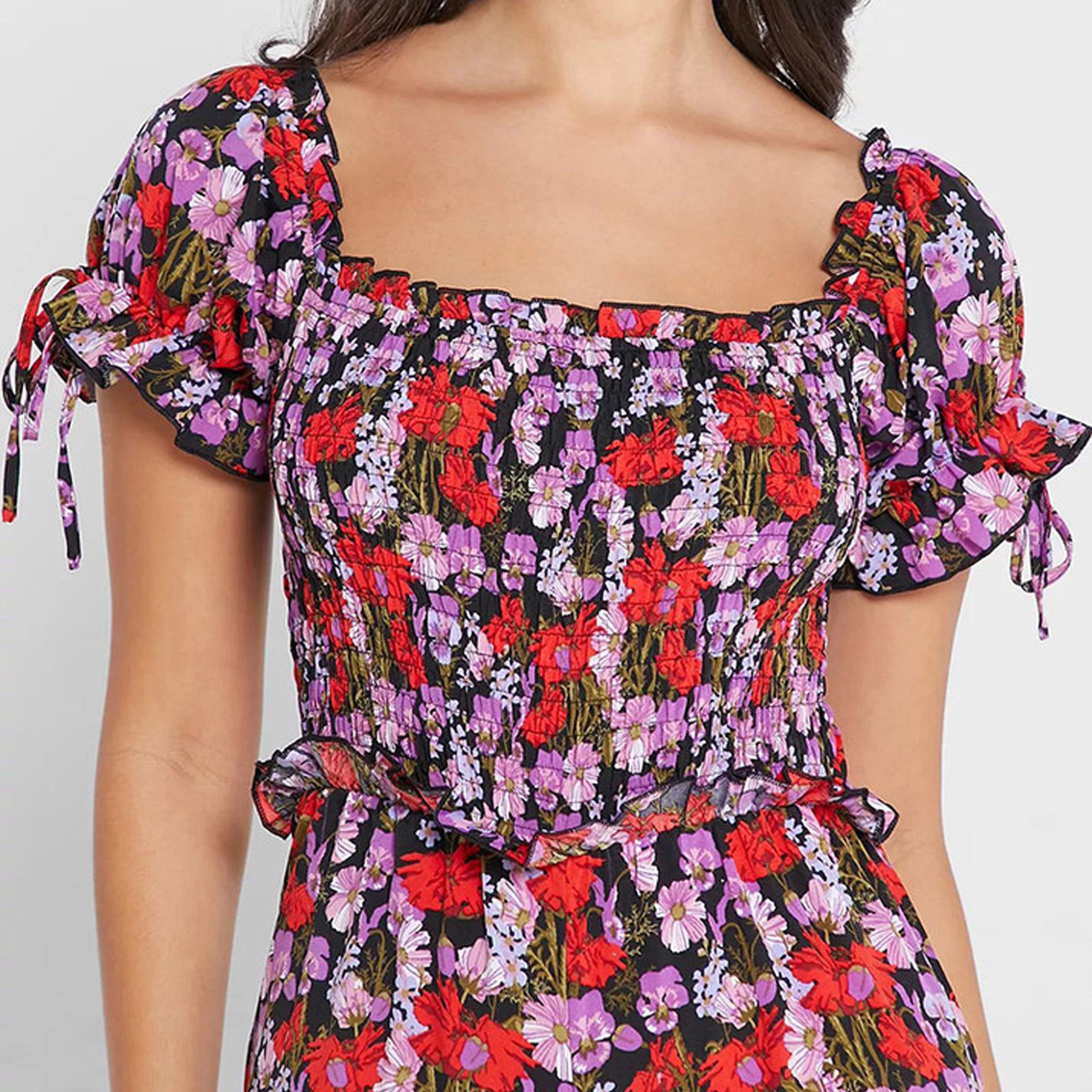 Little Mistress Floral Square Neck Wide Leg Jumpsuit-women-clothing-jumpsuits-image-2