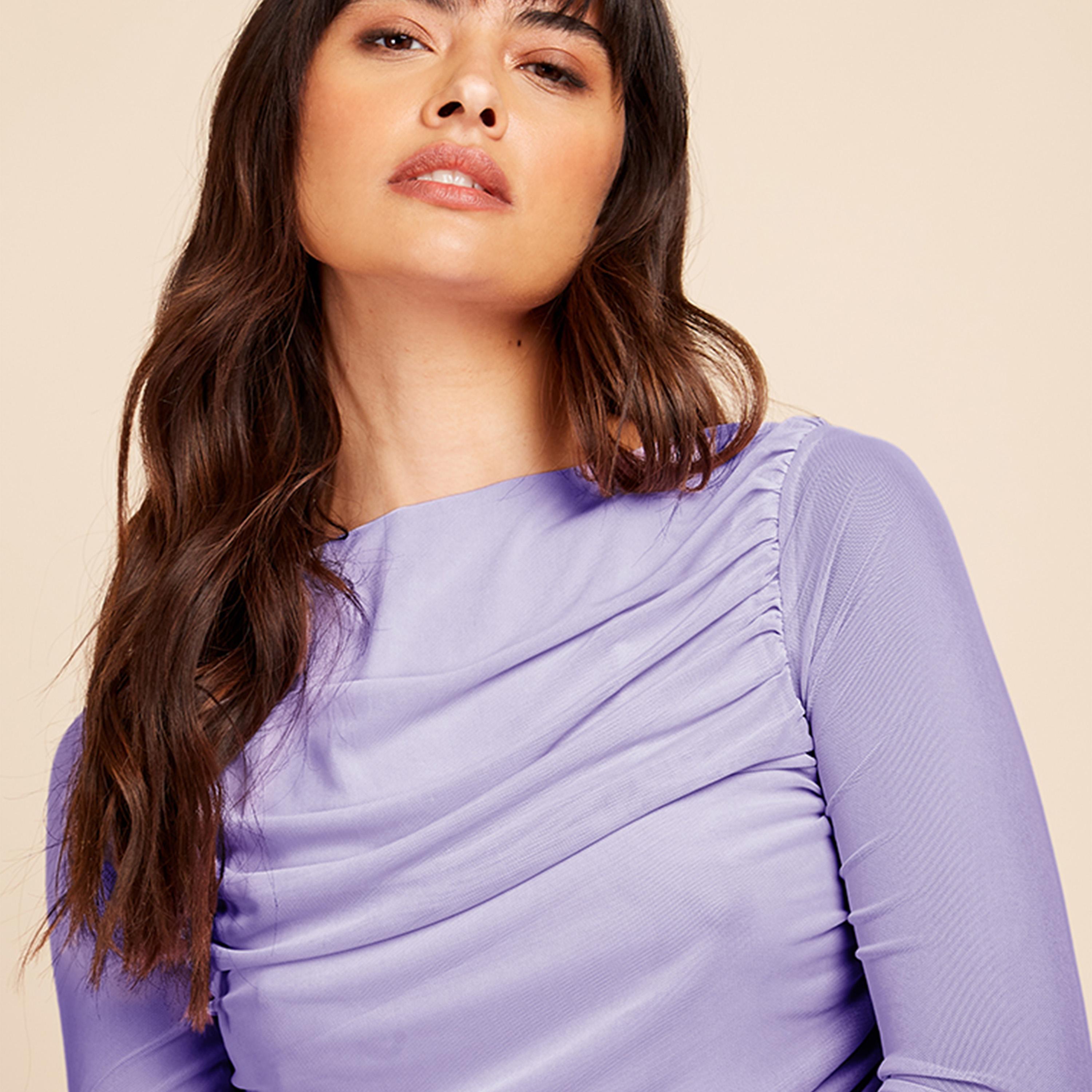 ليتل مسترس- فستان ضيق متوسط الطول أكمام طويلة-women-clothing-dresses-image-2
