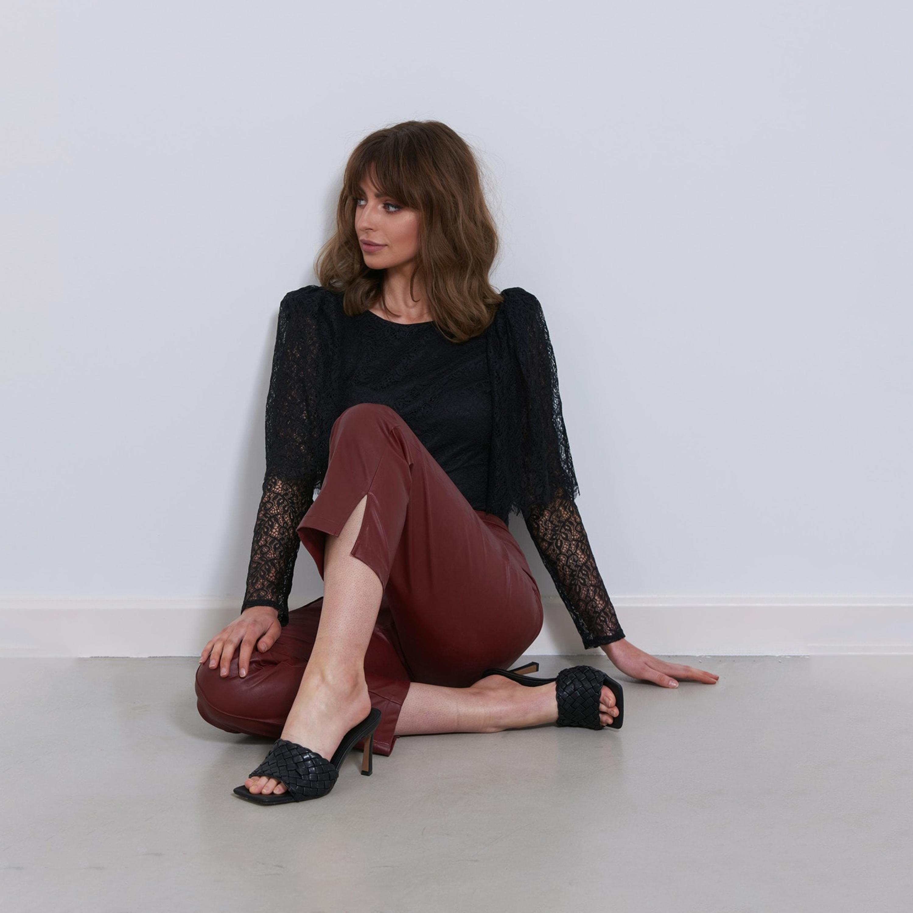 ليتل مسترس- بنطال خصر مرتفع-women-clothing-bottoms-trousers-image-3