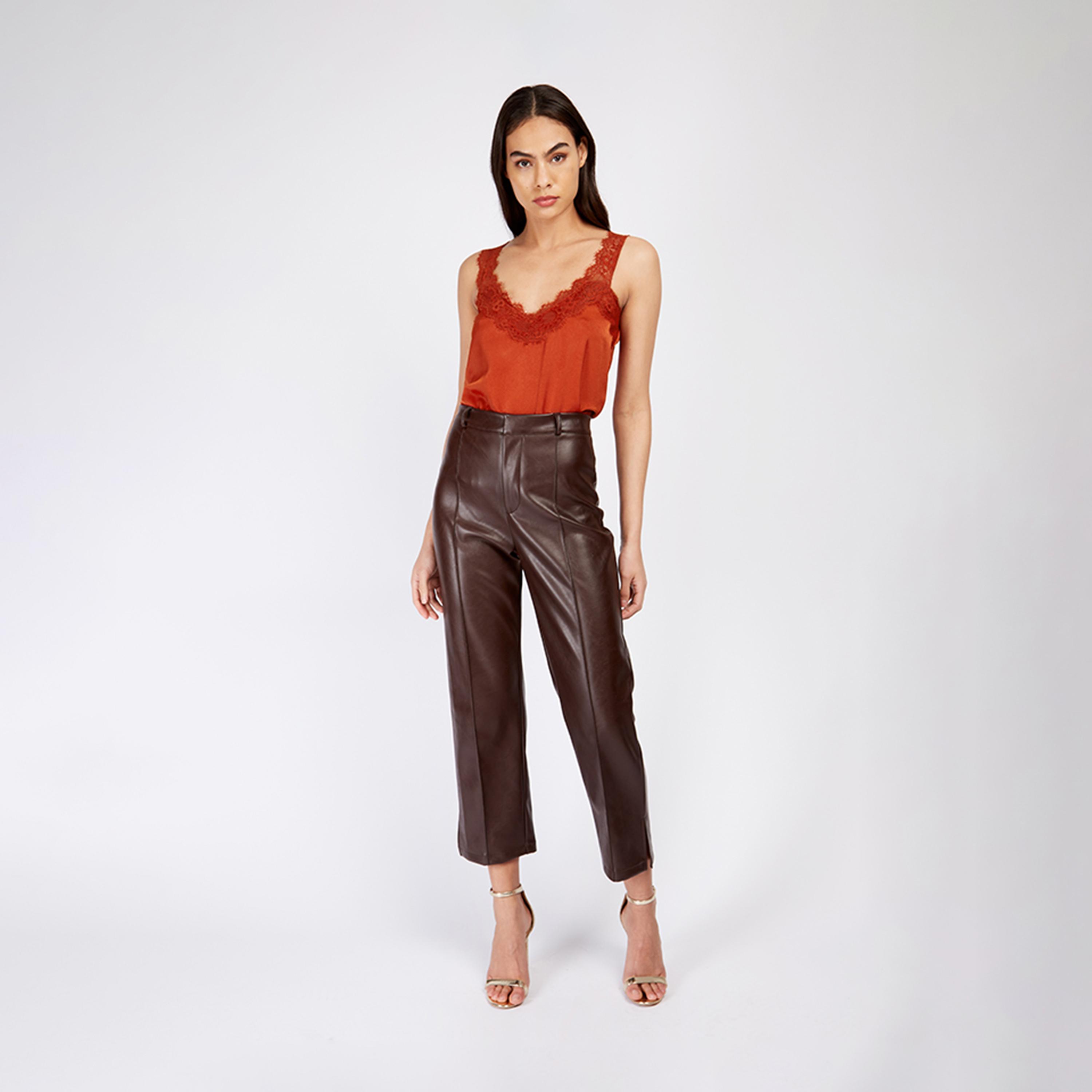 ليتل مسترس- بنطال خصر مرتفع-women-clothing-bottoms-trousers-image-1