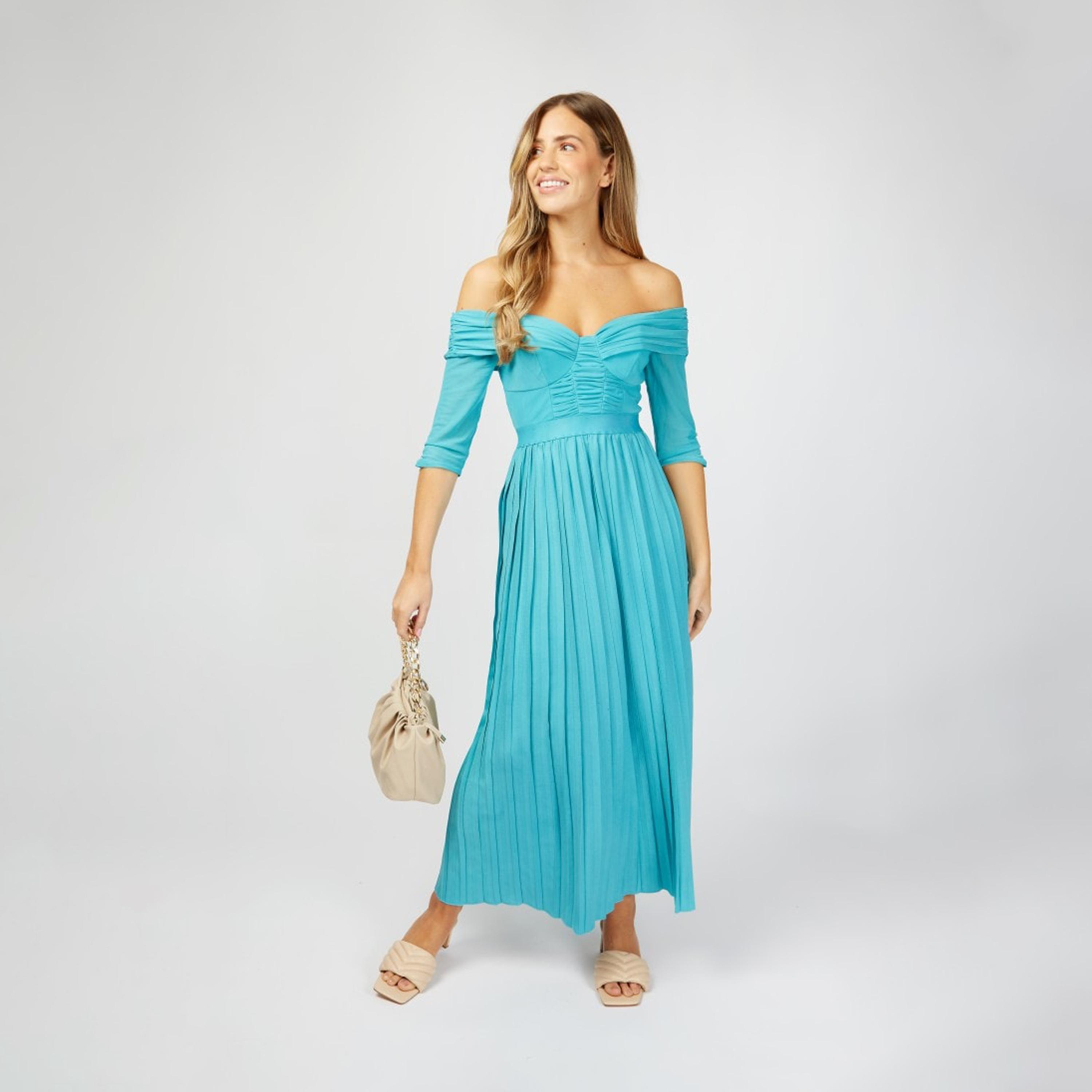 Little Mistress Pleated Maxi Dress-women-clothing-dresses-image-1