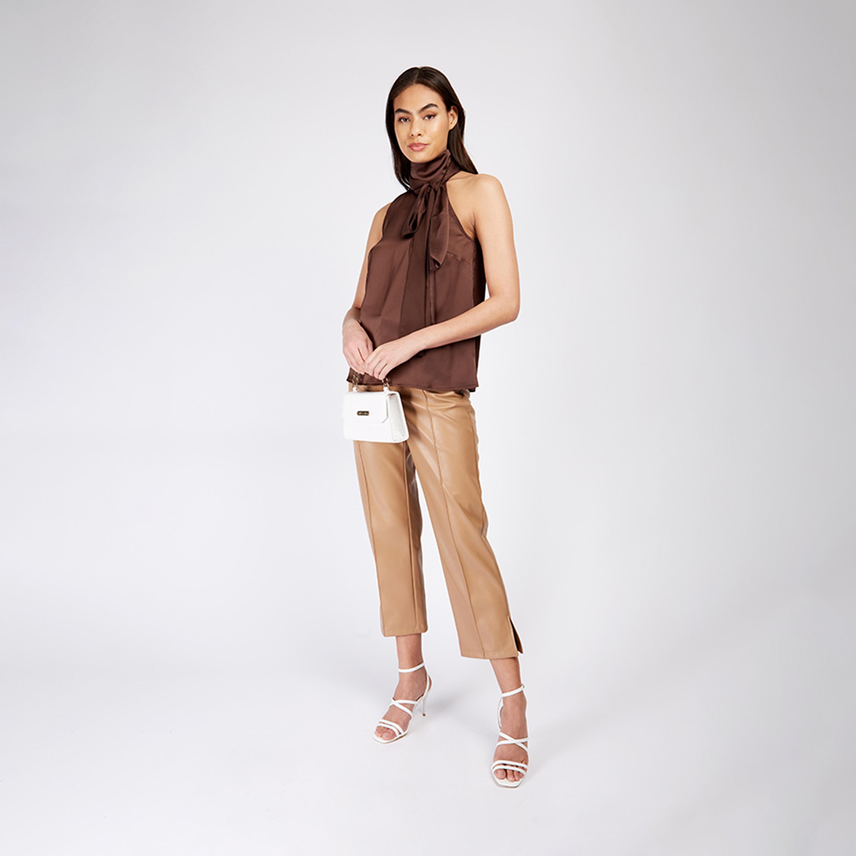 Little Mistress High Neck Sleeveless Top-women-clothing-shirtsandblouses-blouses-image-1