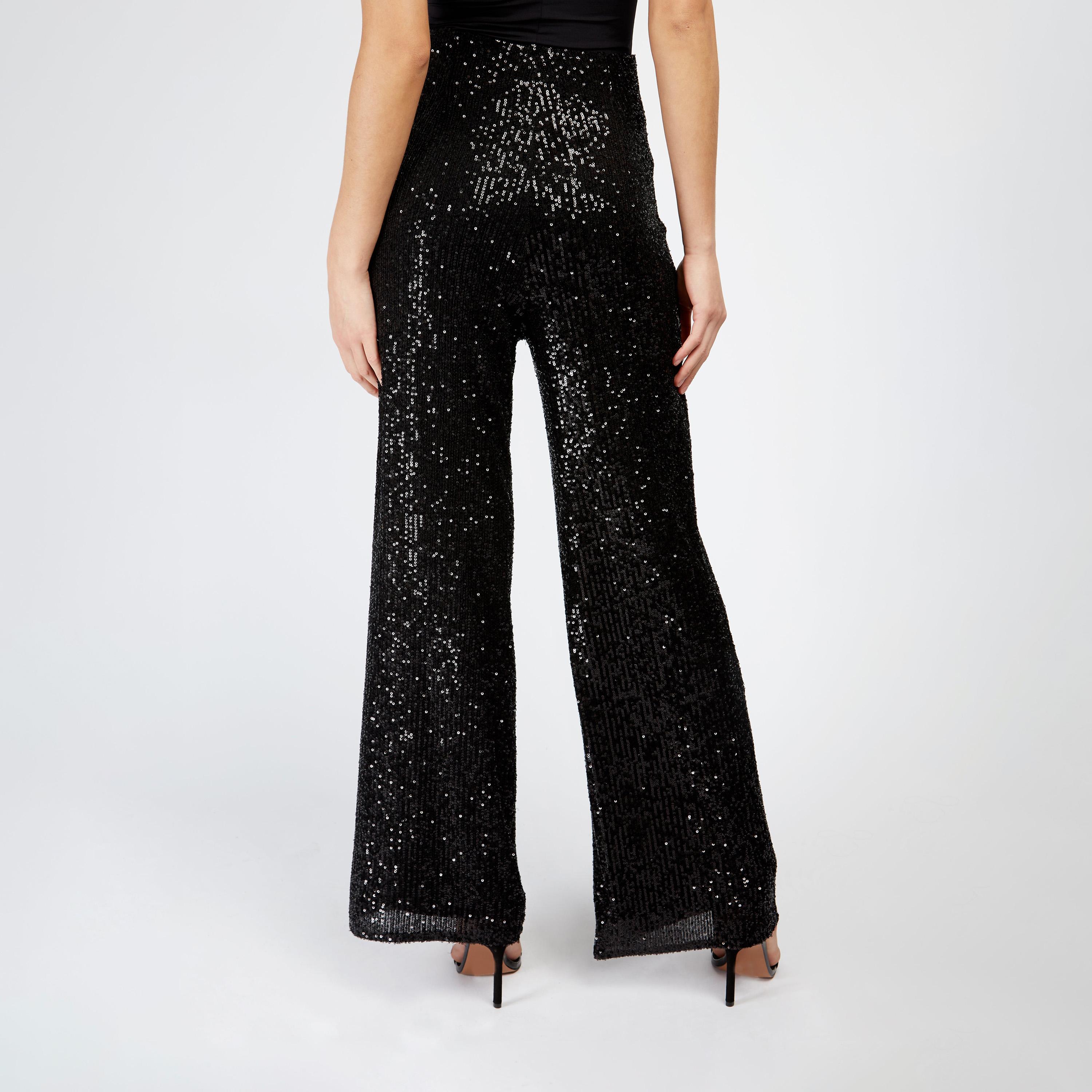Little Mistress Sequins High-Rise Trousers-women-clothing-bottoms-trousers-image-4