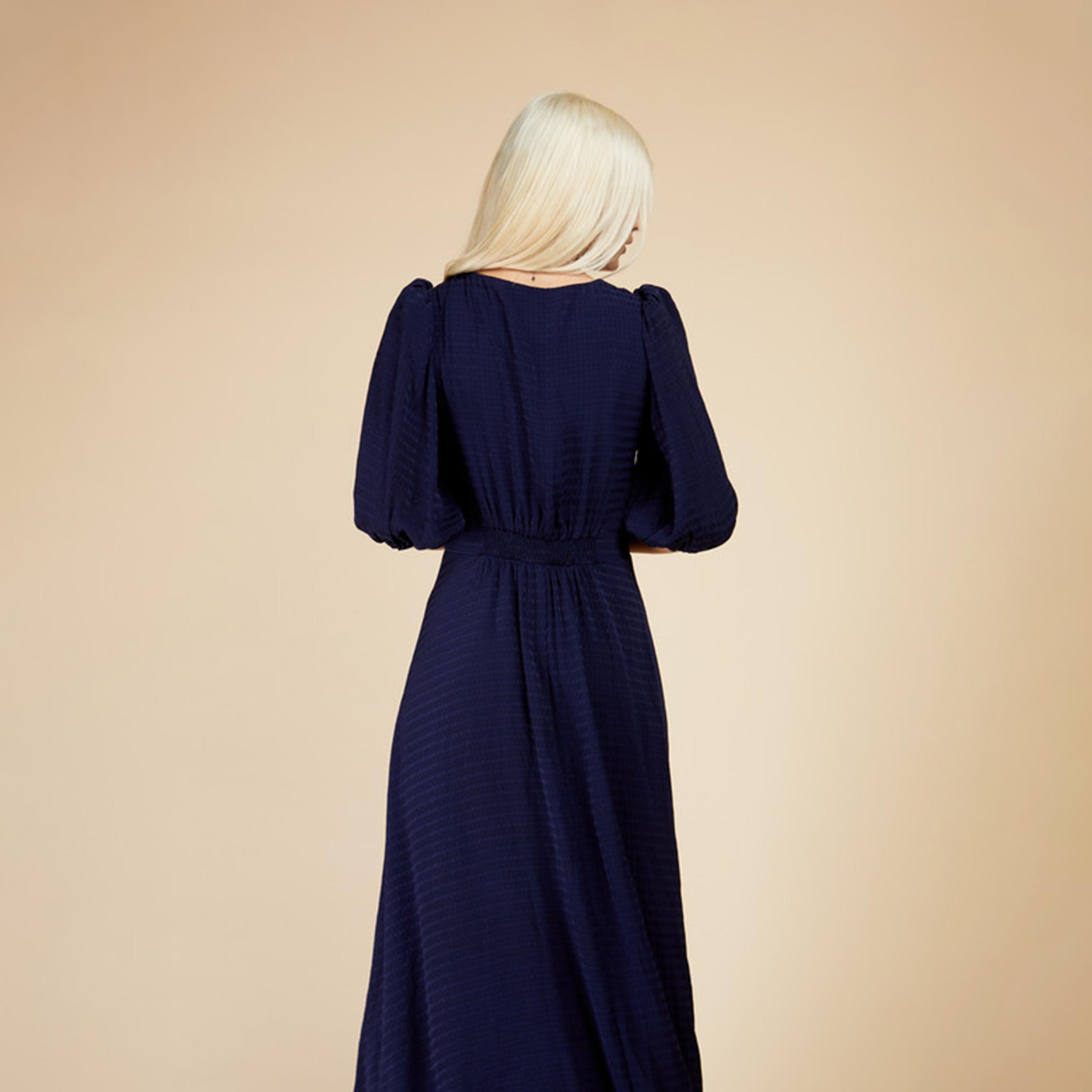 ليتل مسترس- فستان ماكسي شكل A ياقة على شكل V-women-clothing-dresses-image-4