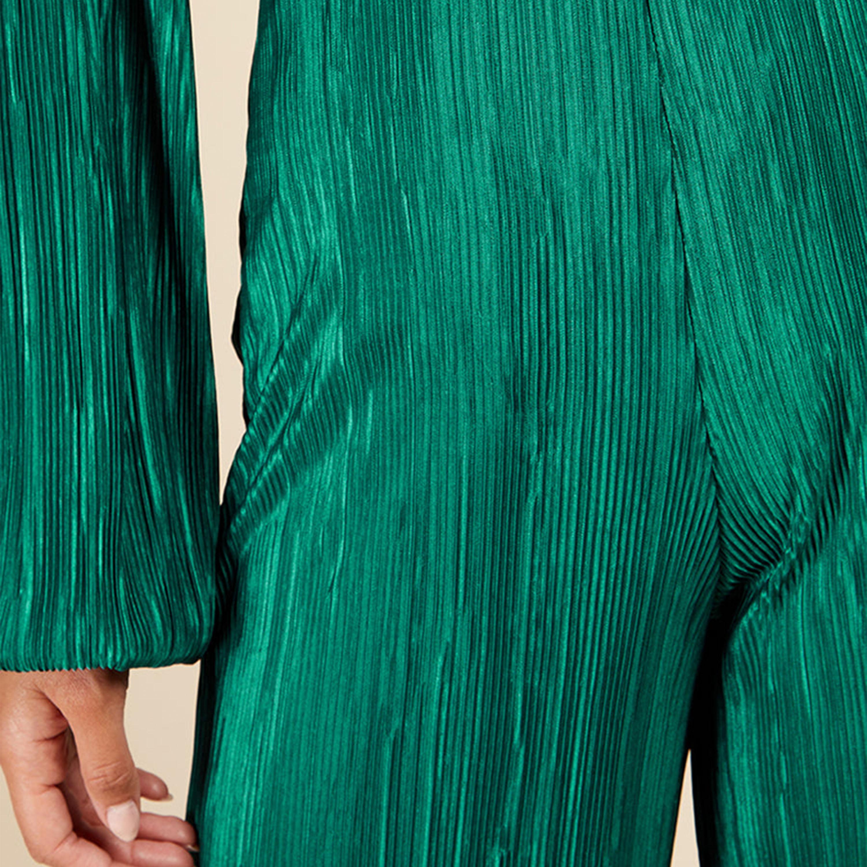 تروزر مرتفع الارتفاع ذو تكسثرد من ليتل ميستريس ساتان-women-clothing-bottoms-trousers-image-3