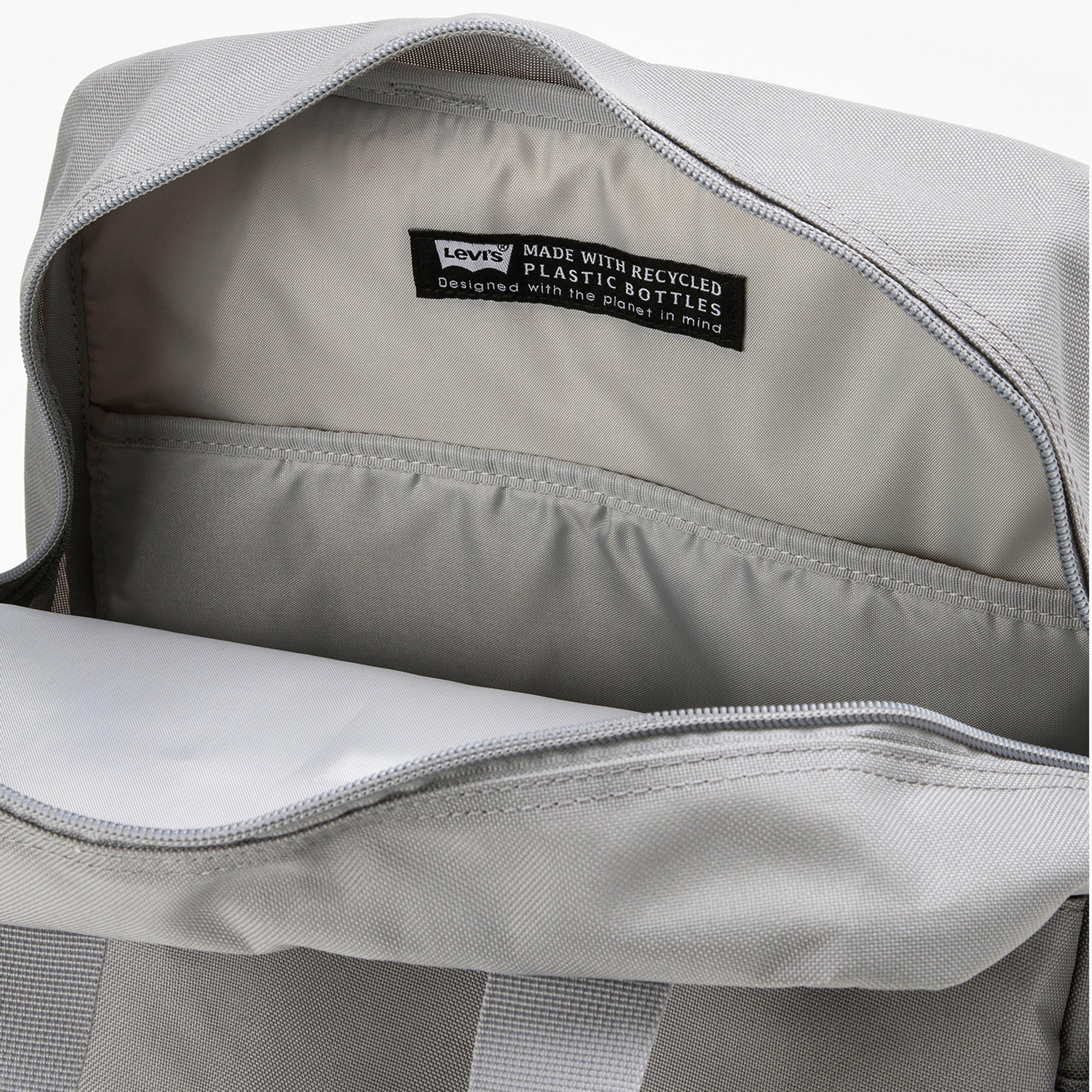 Levi's Top Handle Plain Backpack with Shoulder Strap In Grey-men-bags-image-3