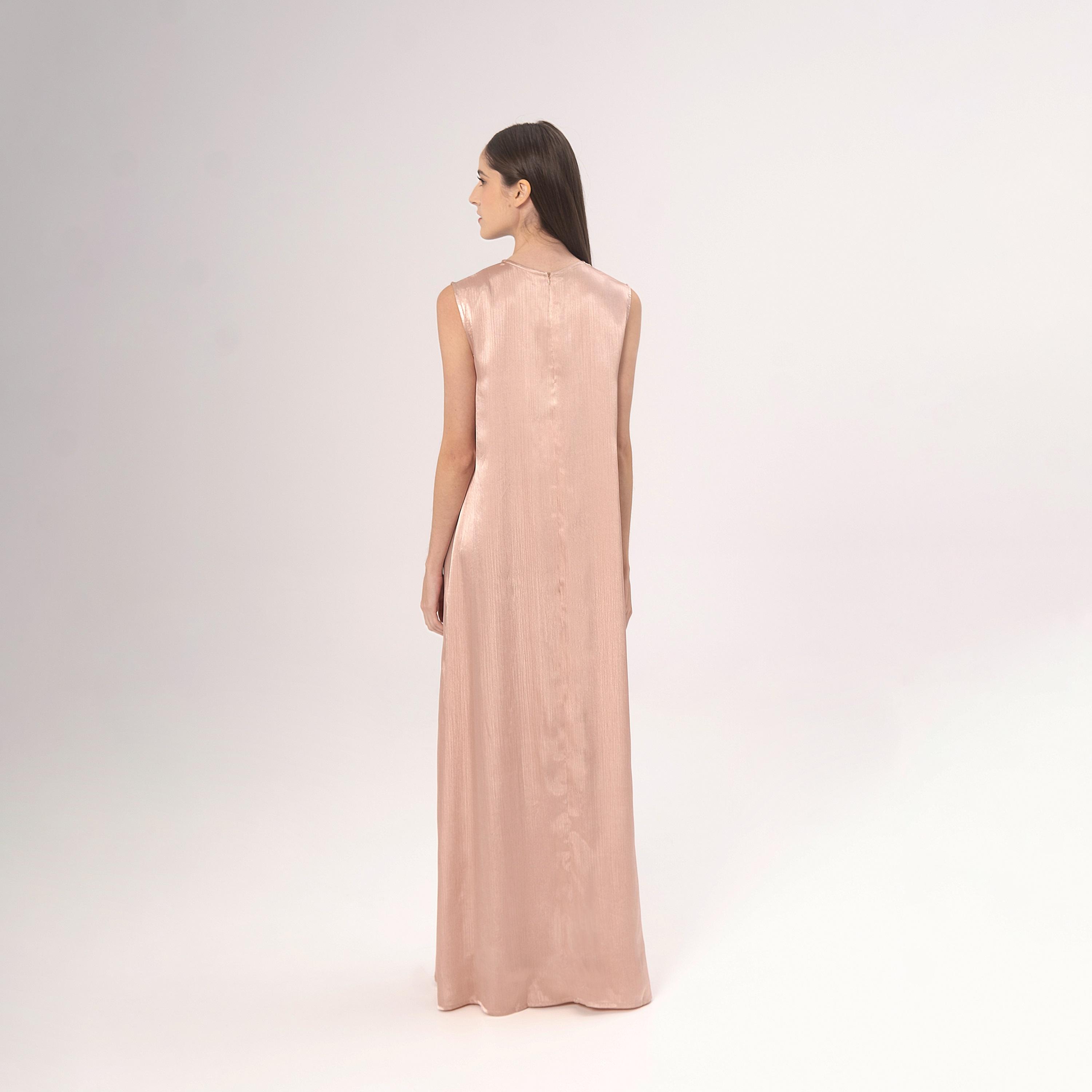 فستان داخلي نسائي من الساتان المزخرف من حديث المدينة-women-arabicclothing-abayainner-image-4