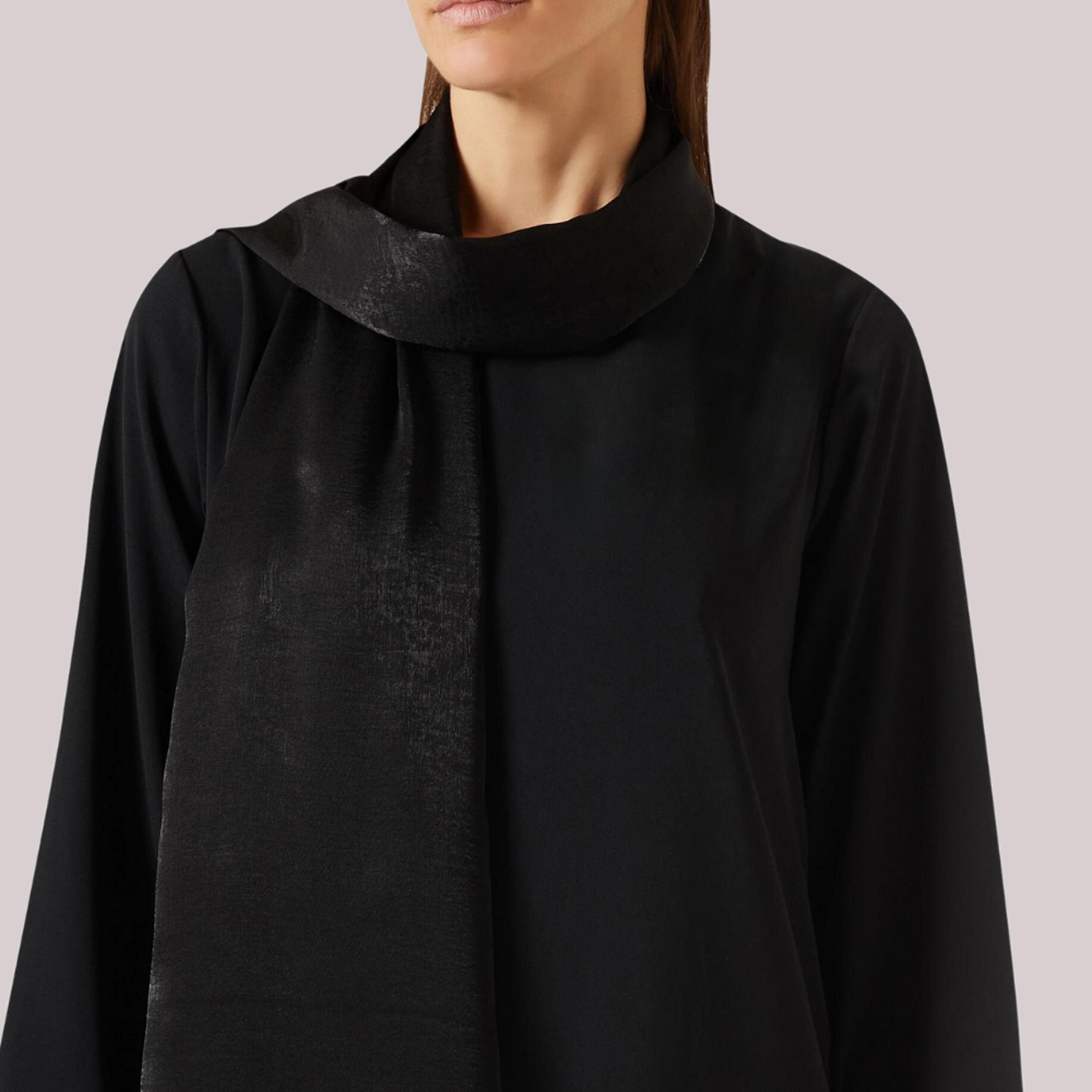 Hadiyath Al Madinah Black Women's Abaya-women-arabicclothing-abayas-image-2