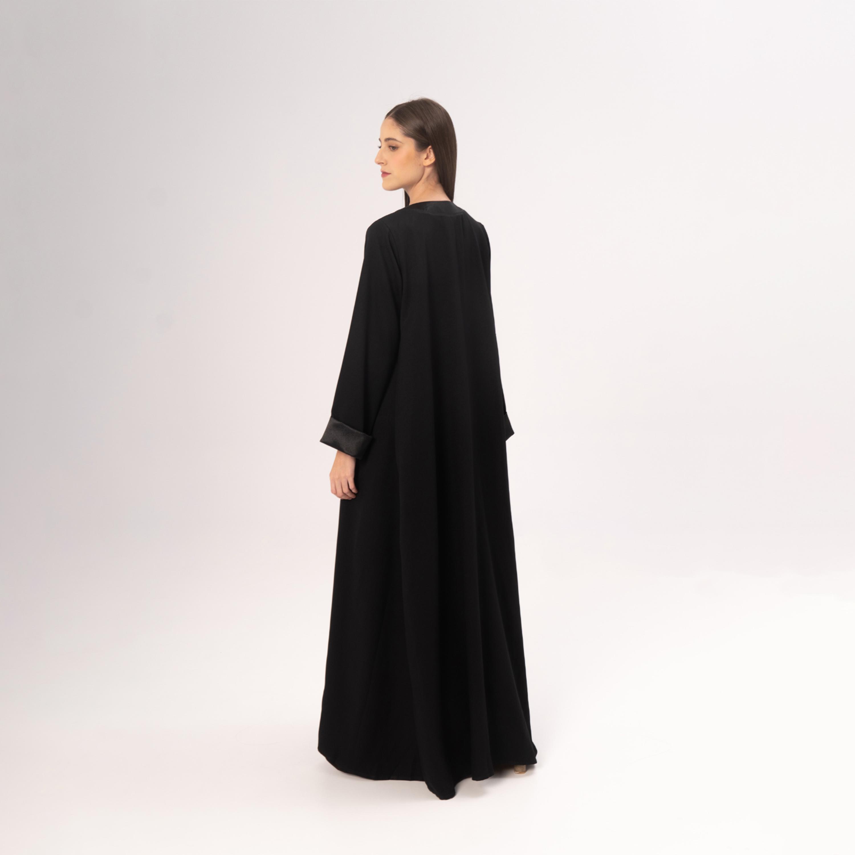 Hadiyath Al Madinah Black Sultana Women's Abaya-women-arabicclothing-abayas-image-3