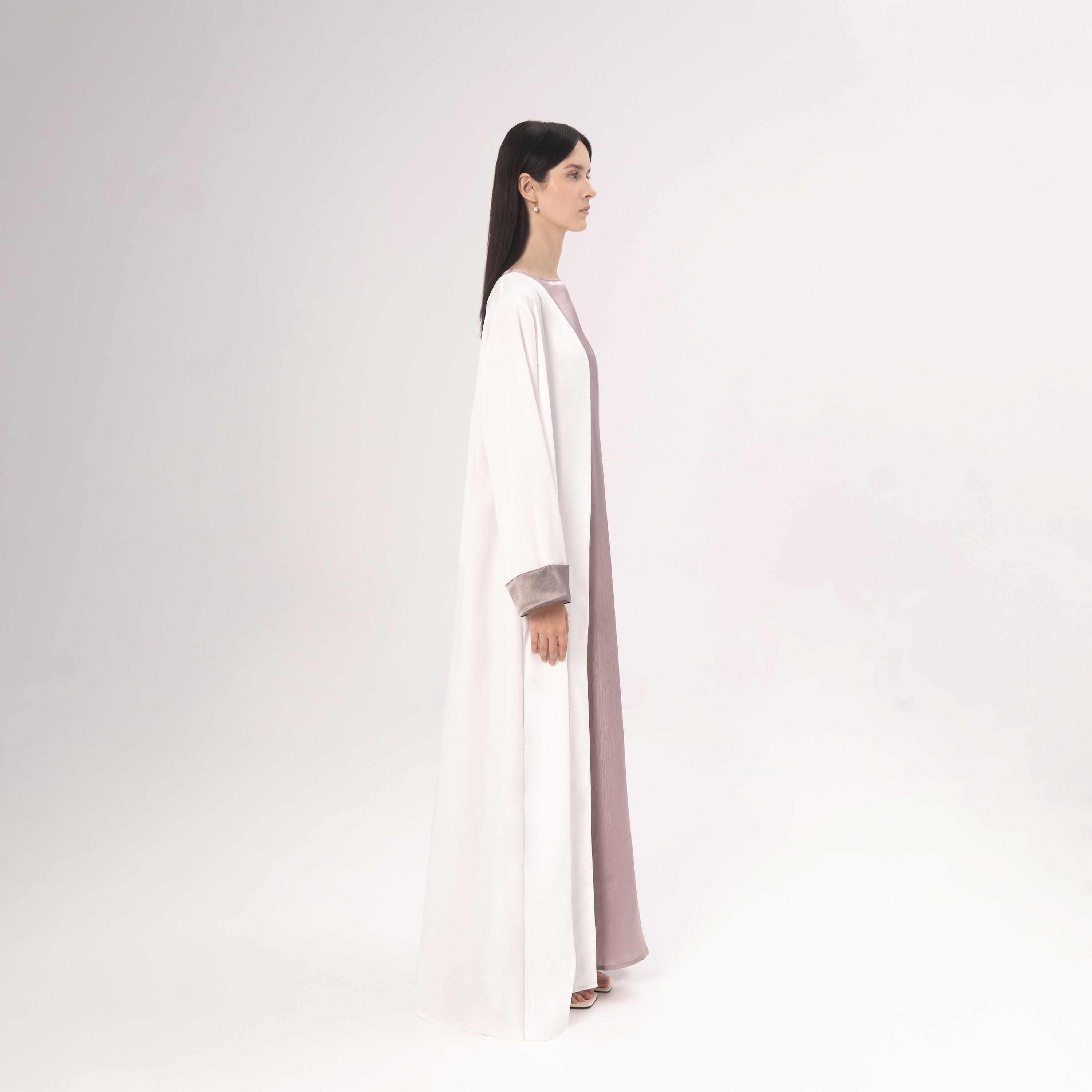 Hadiyath Al Madinah Open Front Women's Abaya-women-arabicclothing-abayas-image-3