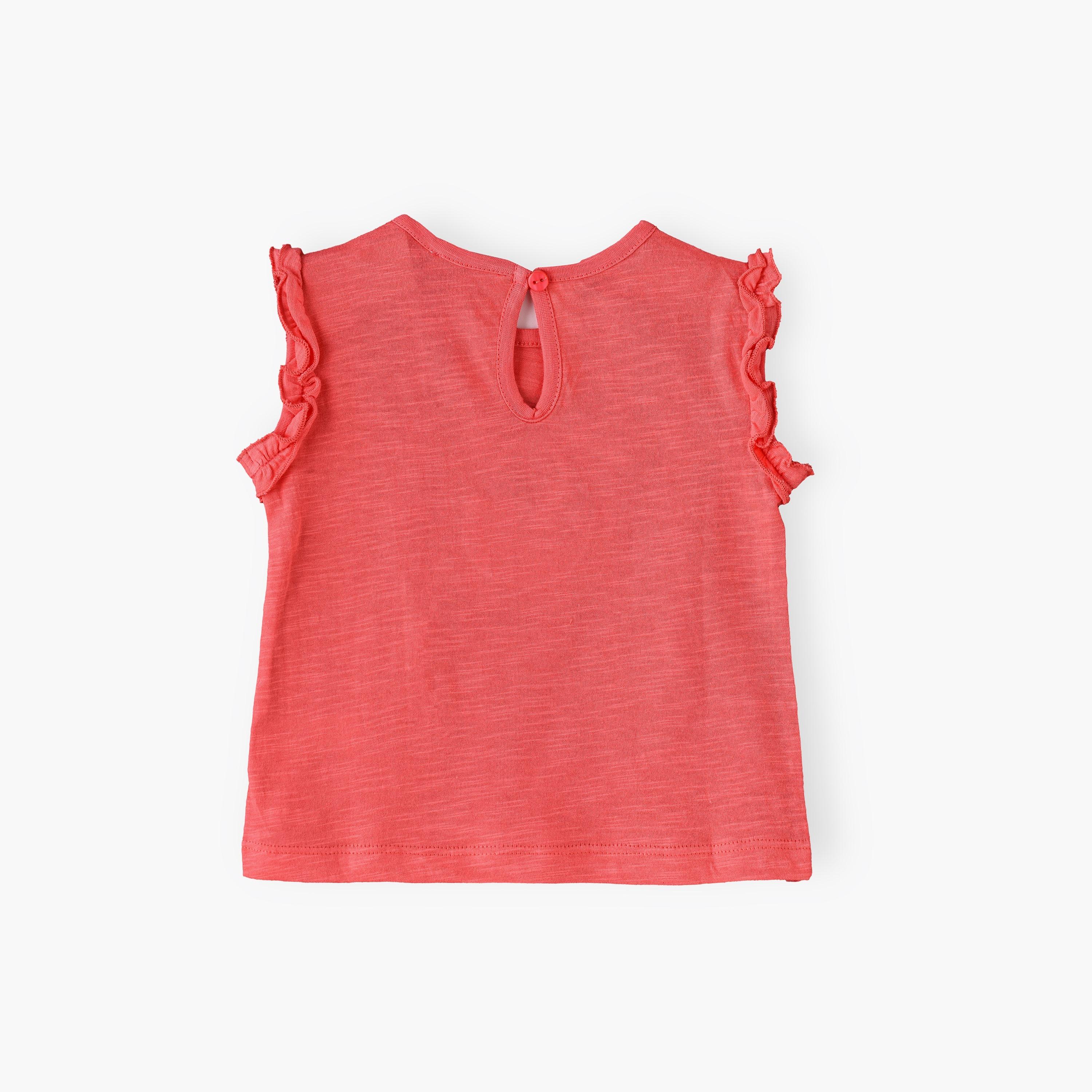 تي شيرت بأكمام كاب مطرزة من يونيكيدز-baby-girls-clothing-tshirts-image-2