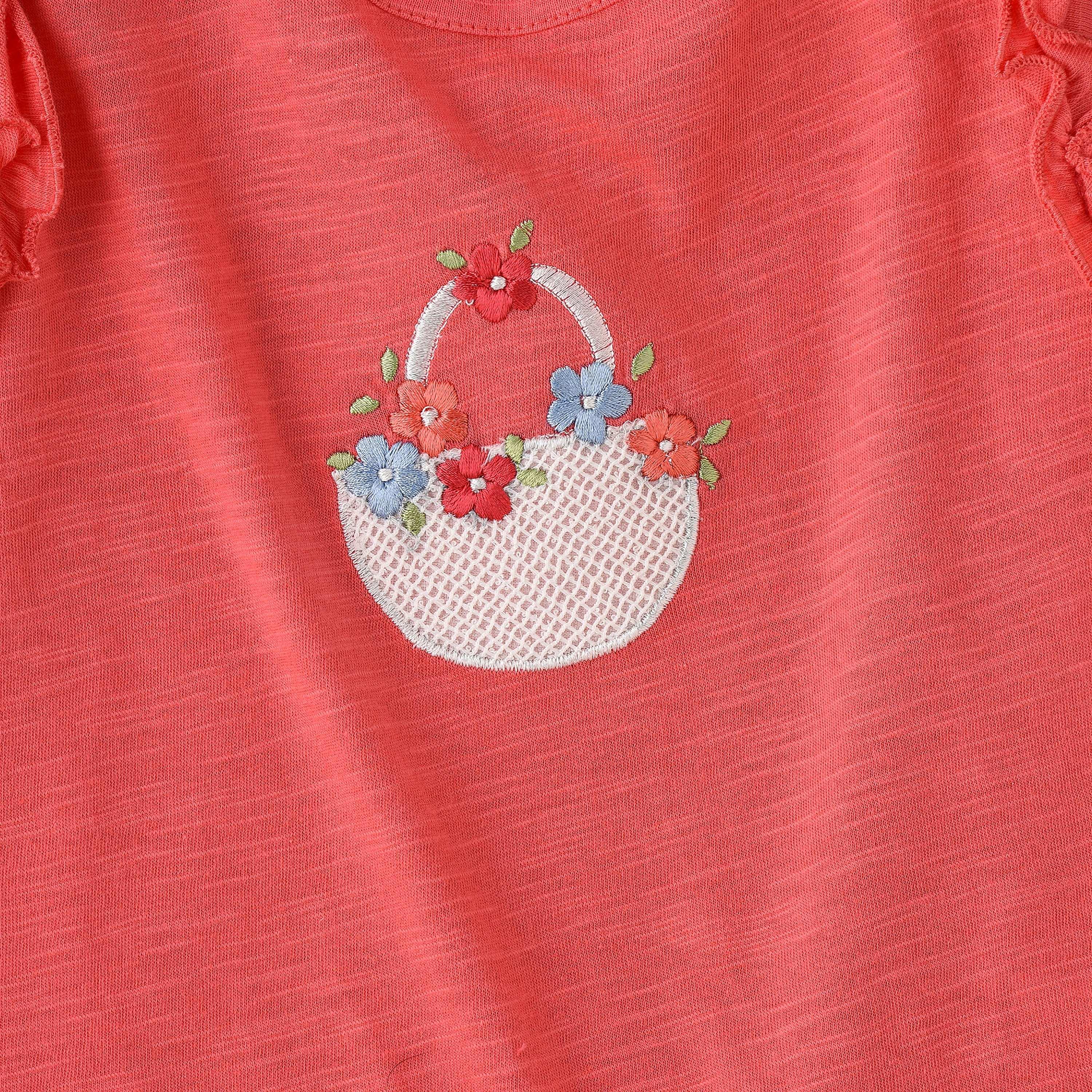 تي شيرت بأكمام كاب مطرزة من يونيكيدز-baby-girls-clothing-tshirts-image-3