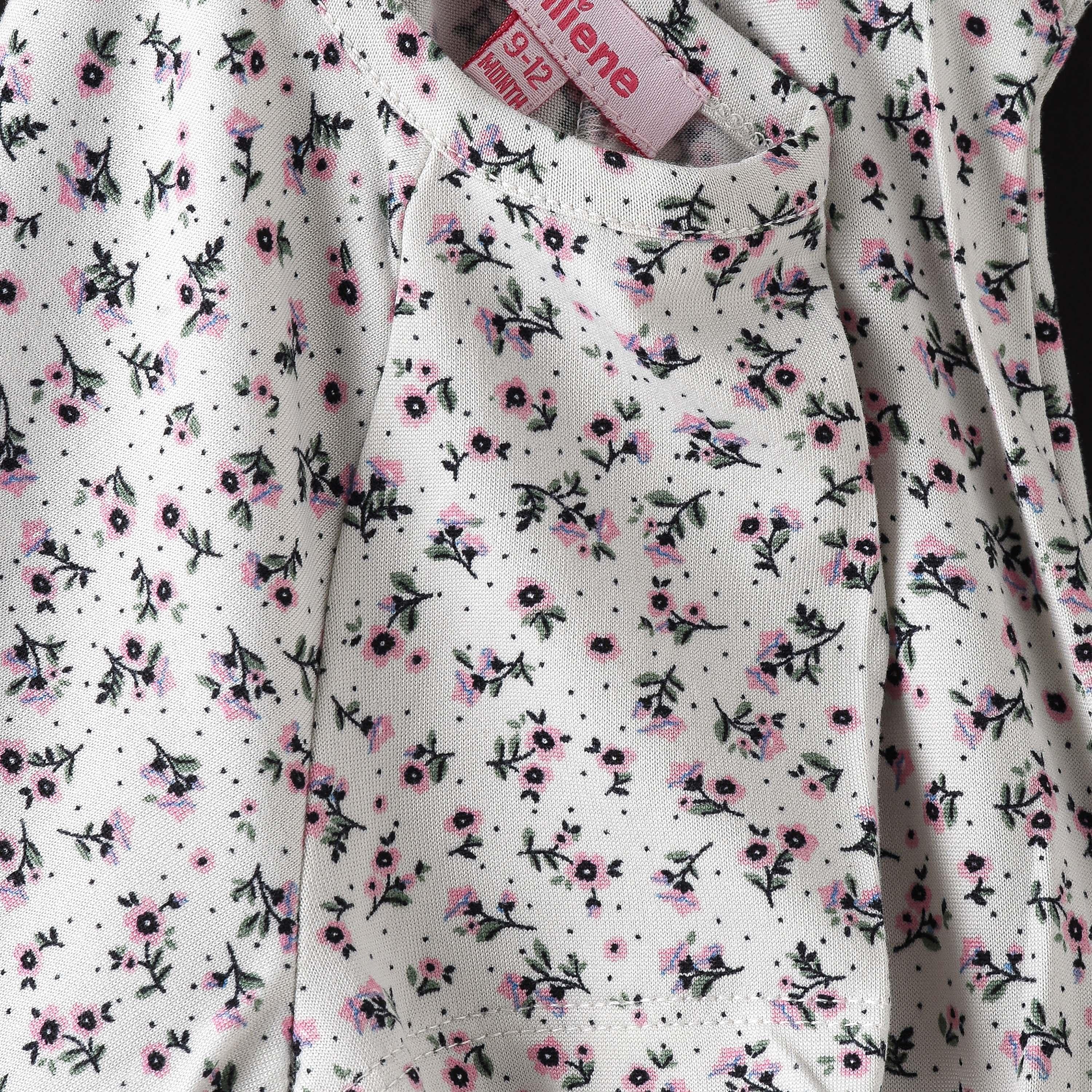 UniqKidz Floral Printed Short Sleeves Top-baby-girls-clothing-blousesandshirts-image-4