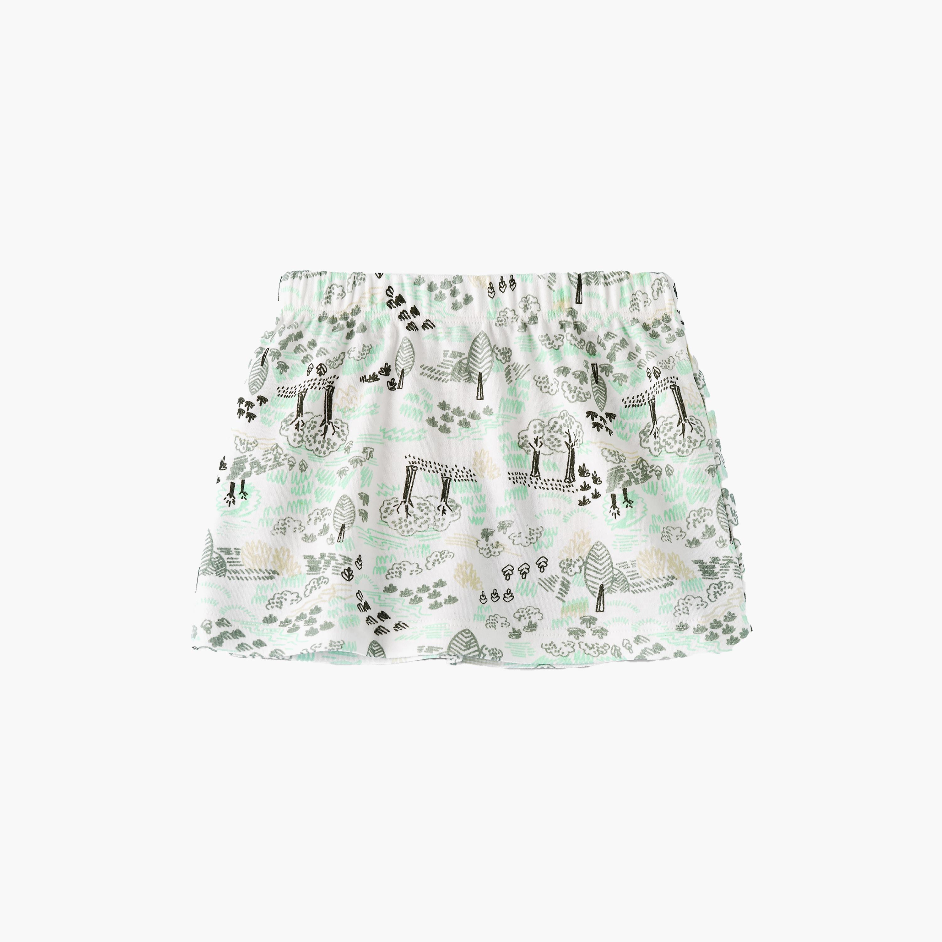 UniqKidz Printed Elasticated Skirt-baby-girls-clothing-bottoms-skirts-image-1