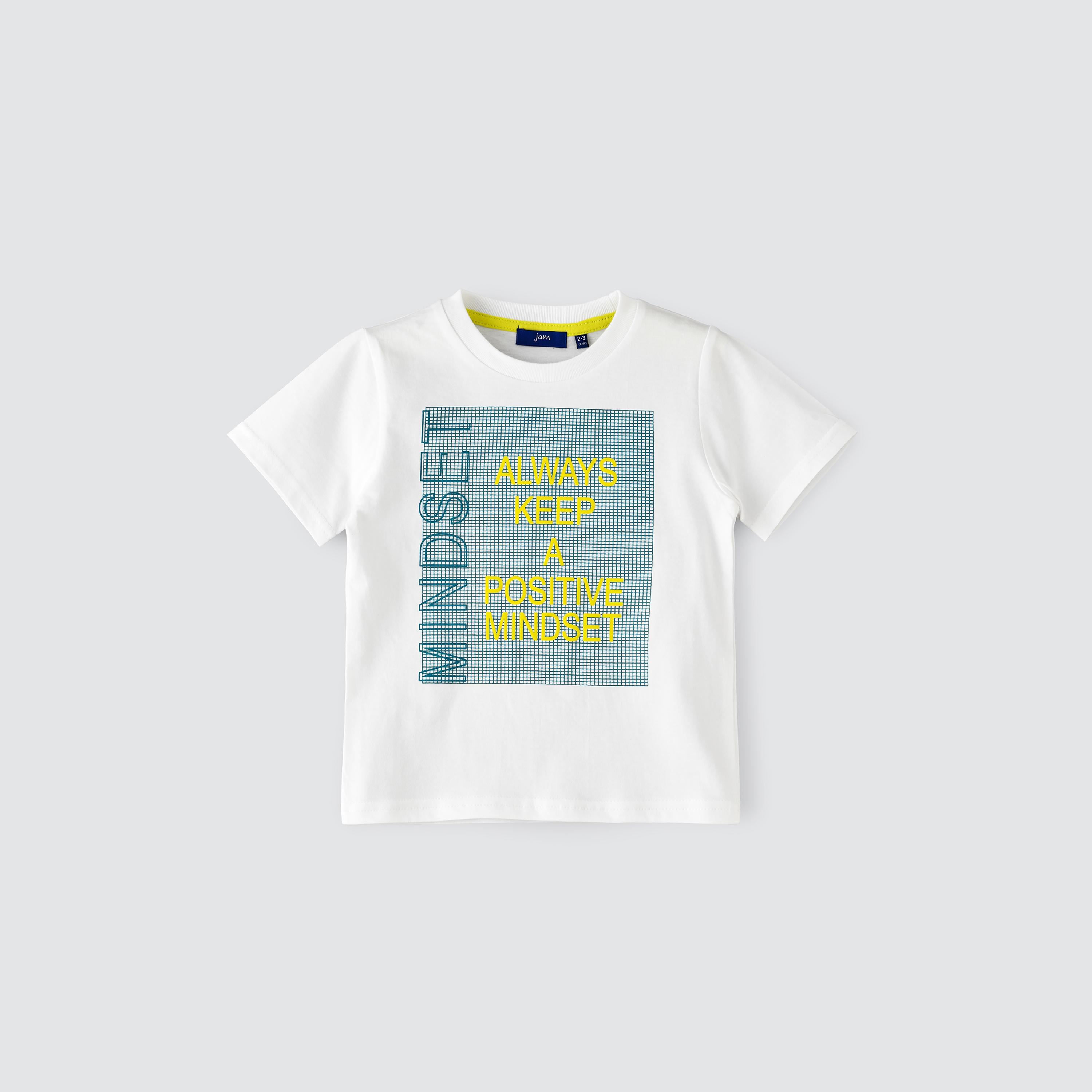 تي شيرت بأكمام قصيرة مطبوع من يونيك كيدز-boys-clothing-tshirtsandpolos-image-1