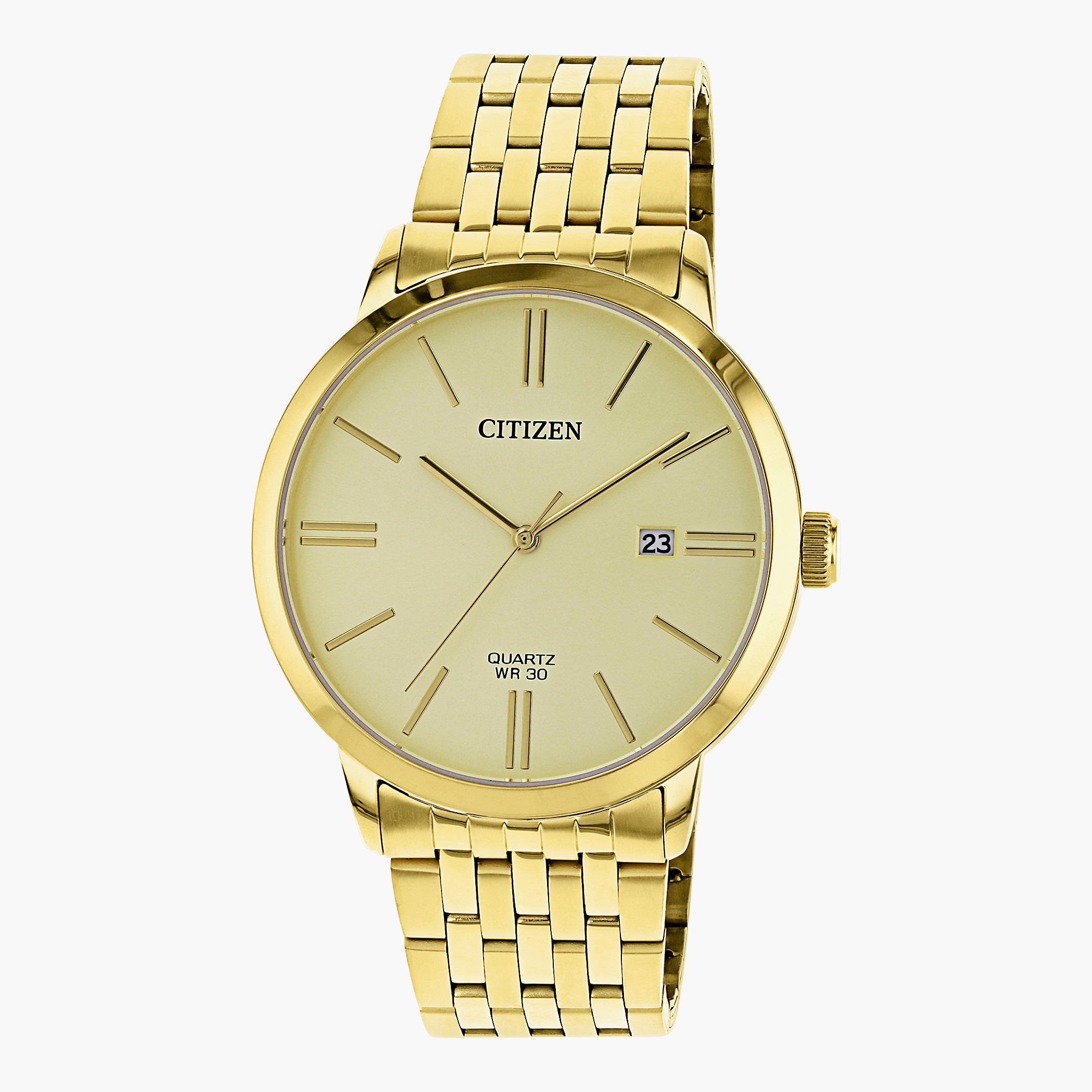 Citizen Men's Gold Analog Metal  Strap Watch -DZ 0002 50P-men-watchesandjewellery-watches-image-1
