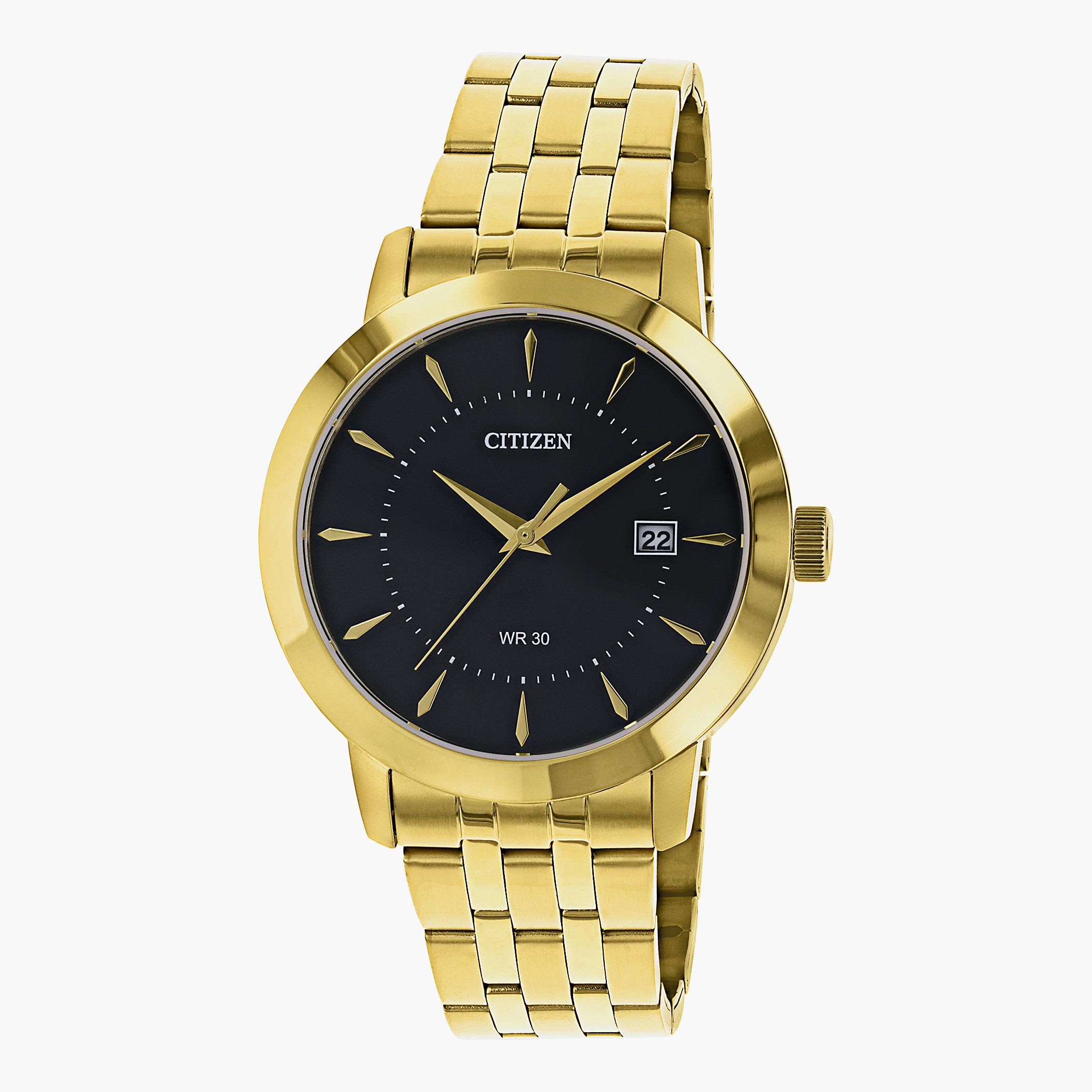 DZ 0012 56E راقب حزام معدن تناظرية ذهبي ملك الرجال Citizen-men-watchesandjewellery-watches-image-1