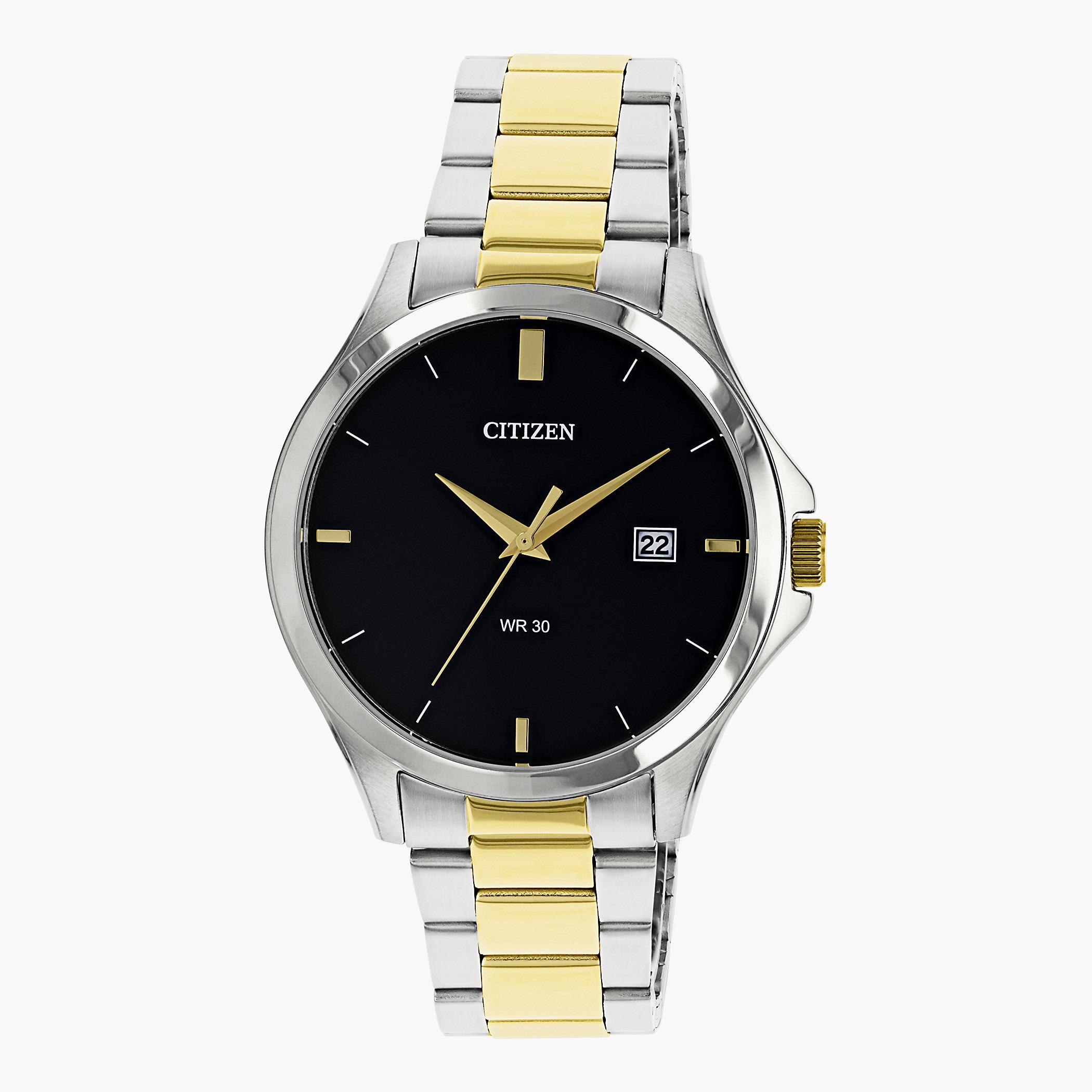 Citizen Men's Silver & Gold Analog Metal  Strap Watch -DZ 0024 57E-men-watchesandjewellery-watches-image-1
