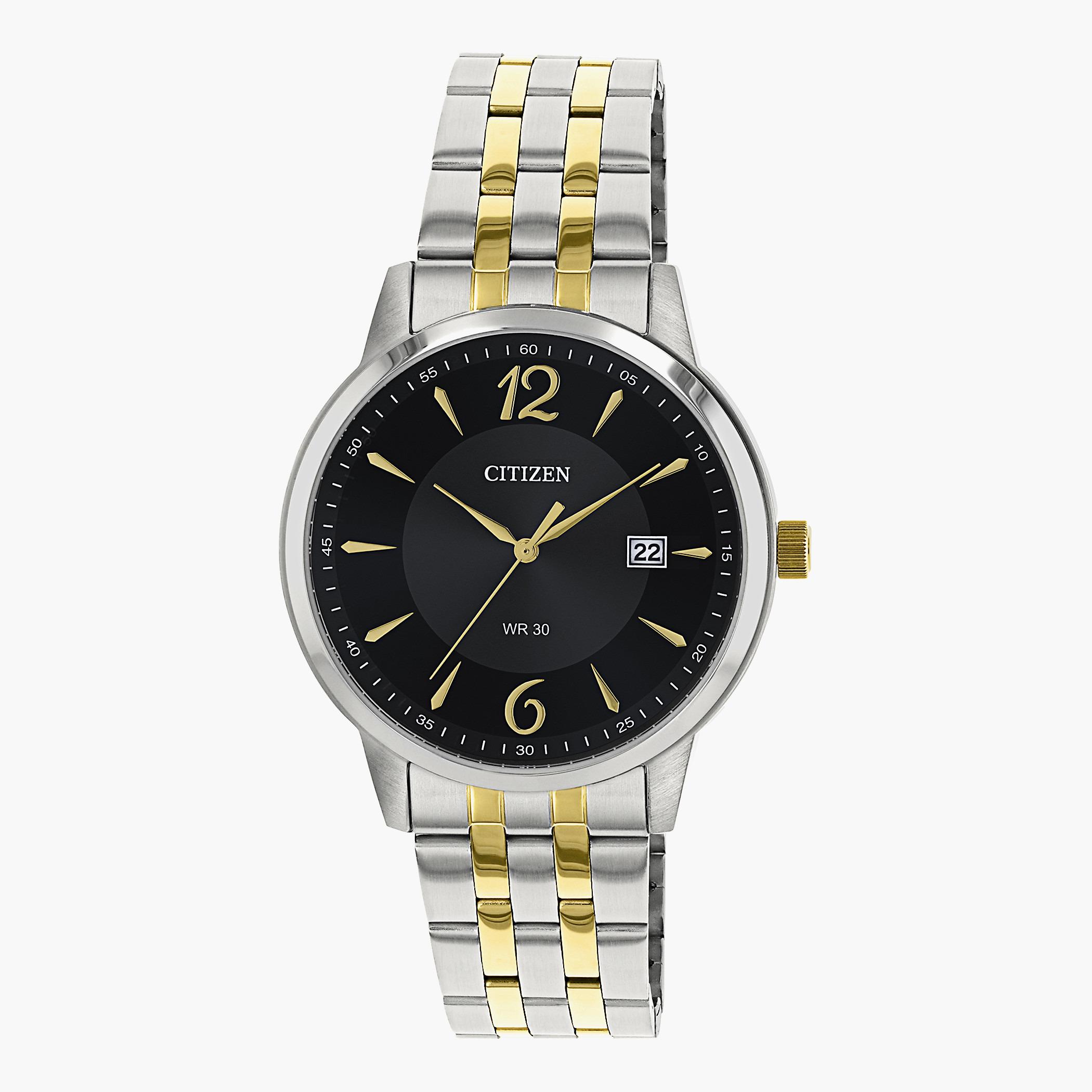 DZ 0034 53E راقب حزام معدن تناظرية الفضة والذهب ملك الرجال Citizen-men-watchesandjewellery-watches-image-1