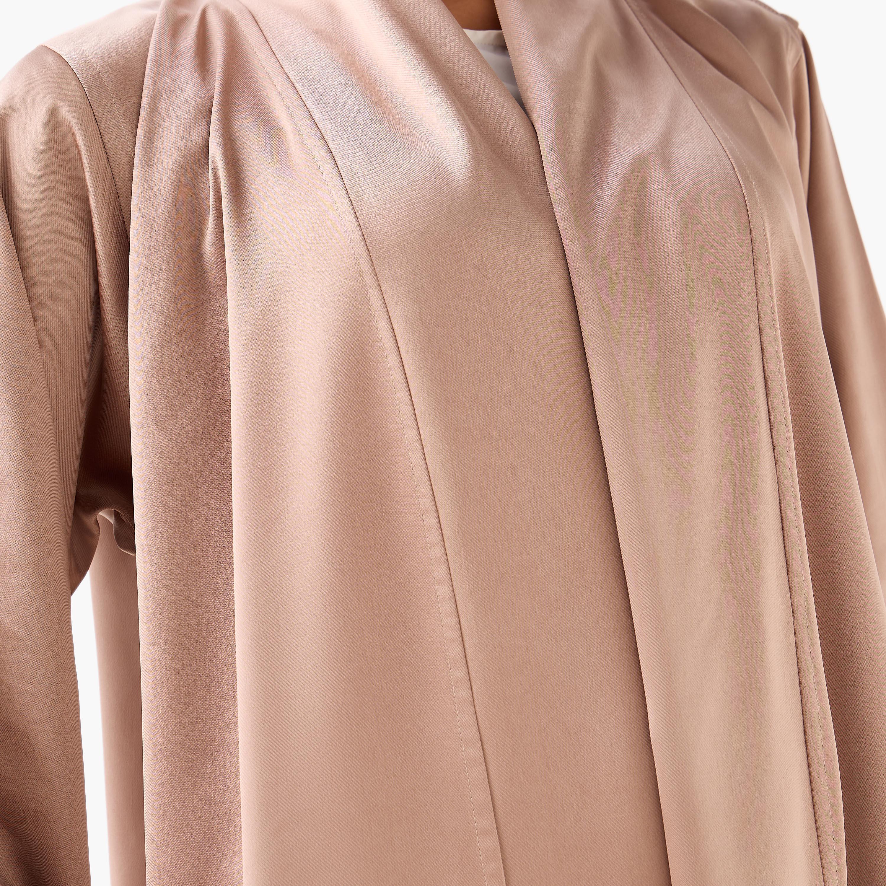 10December Open Front Abaya with Hijab-women-arabicclothing-abayas-image-2
