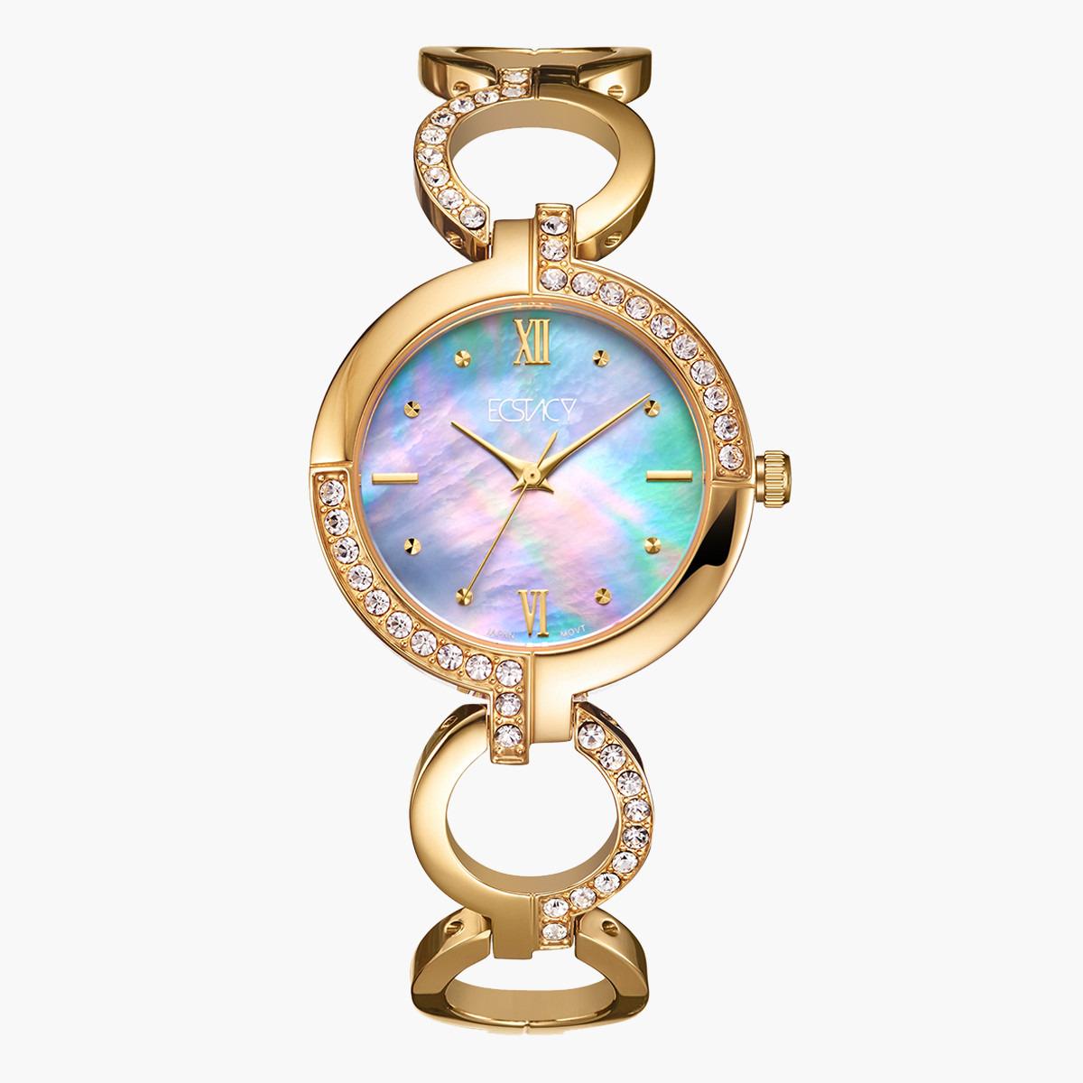 ساعة يد تناظريّة بقرص أزرق للنساء من اكستازي E20501-GBGMB-women-watchesandjewellery-watches-image-1