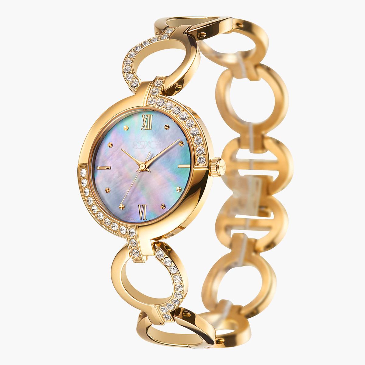 ساعة يد تناظريّة بقرص أزرق للنساء من اكستازي E20501-GBGMB-women-watchesandjewellery-watches-image-2