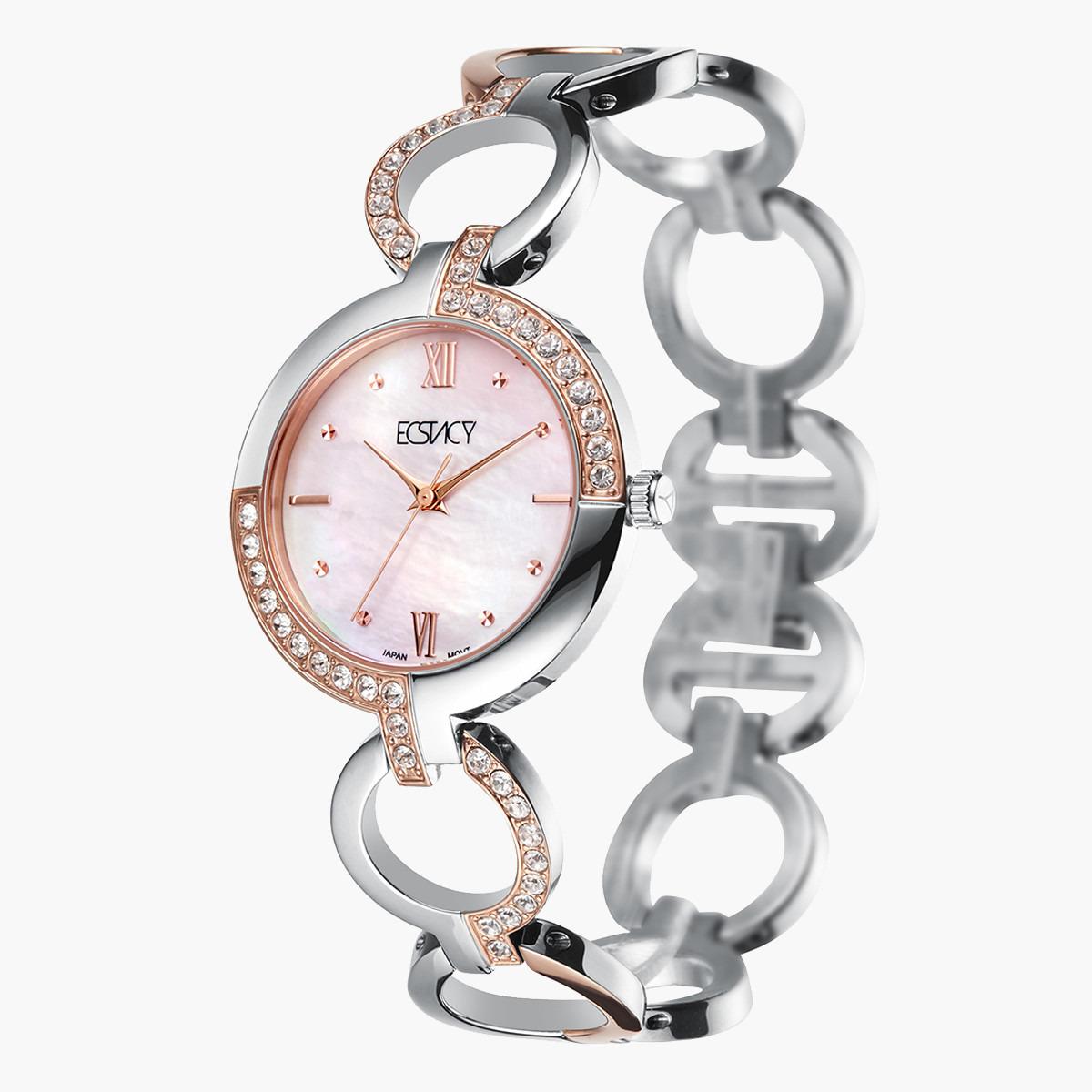 ساعة يد تناظريّة بقرص وردي للنساء من اكستازي E20501-KBKMK-women-watchesandjewellery-watches-image-2