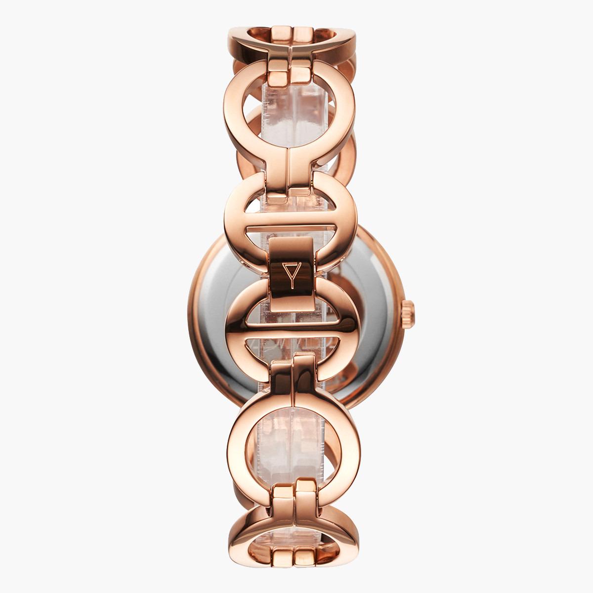 ساعة يد تناظريّة بقرص وردي للنساء من اكستازي E20501-RBKM-women-watchesandjewellery-watches-image-3