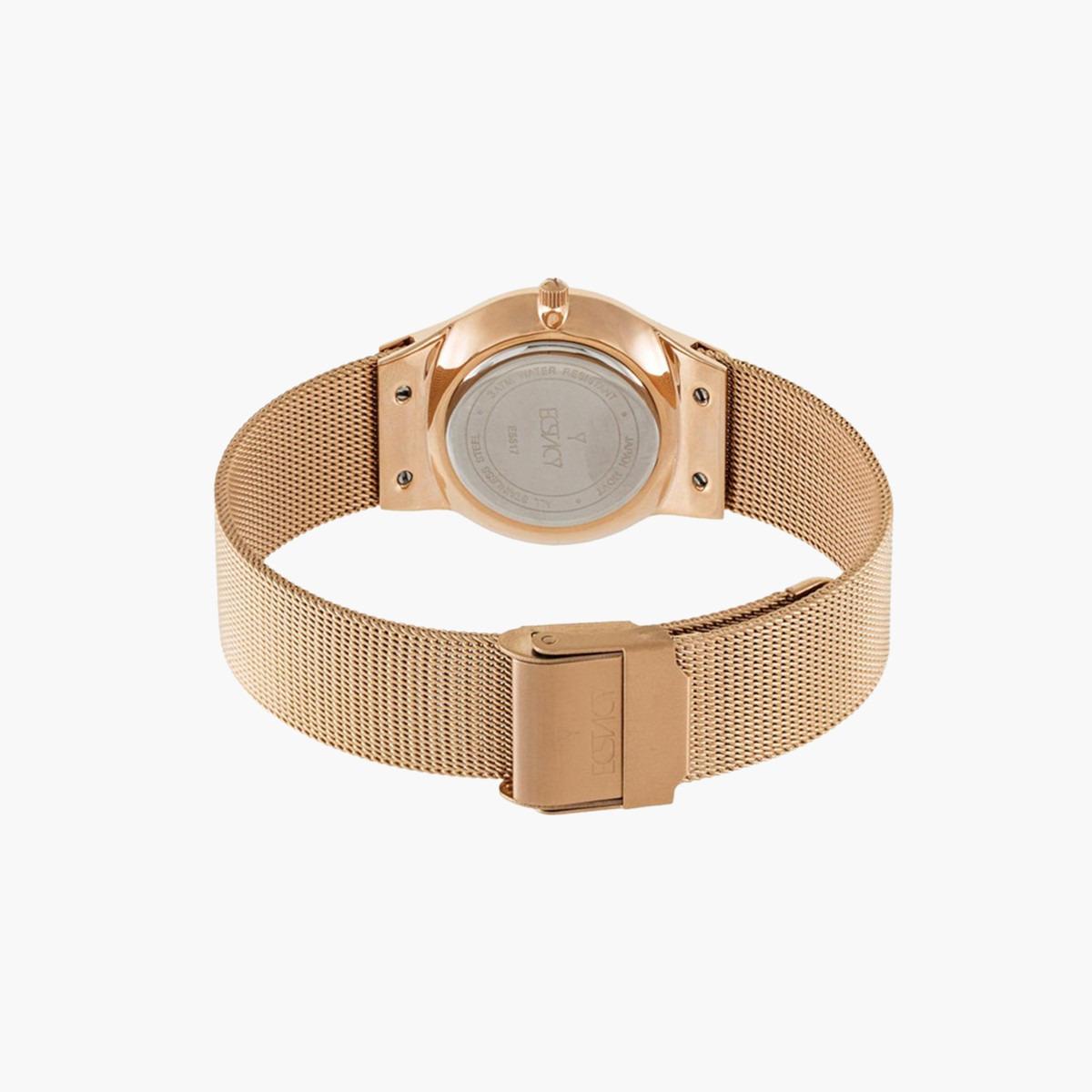 ساعة يد تناظريّة بقرص أبيض للنساء من اكستازي E5517-RBKM-women-watchesandjewellery-watches-image-3