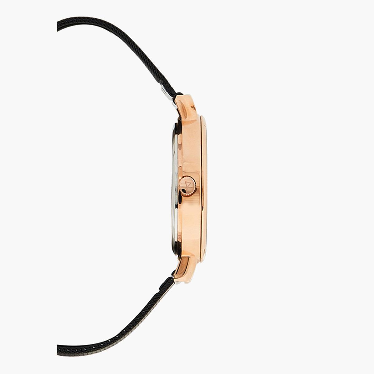 ساعة يد تناظريّة بقرص أسود للنساء من اكستازي - E8502-RMBB-women-watchesandjewellery-watches-image-2
