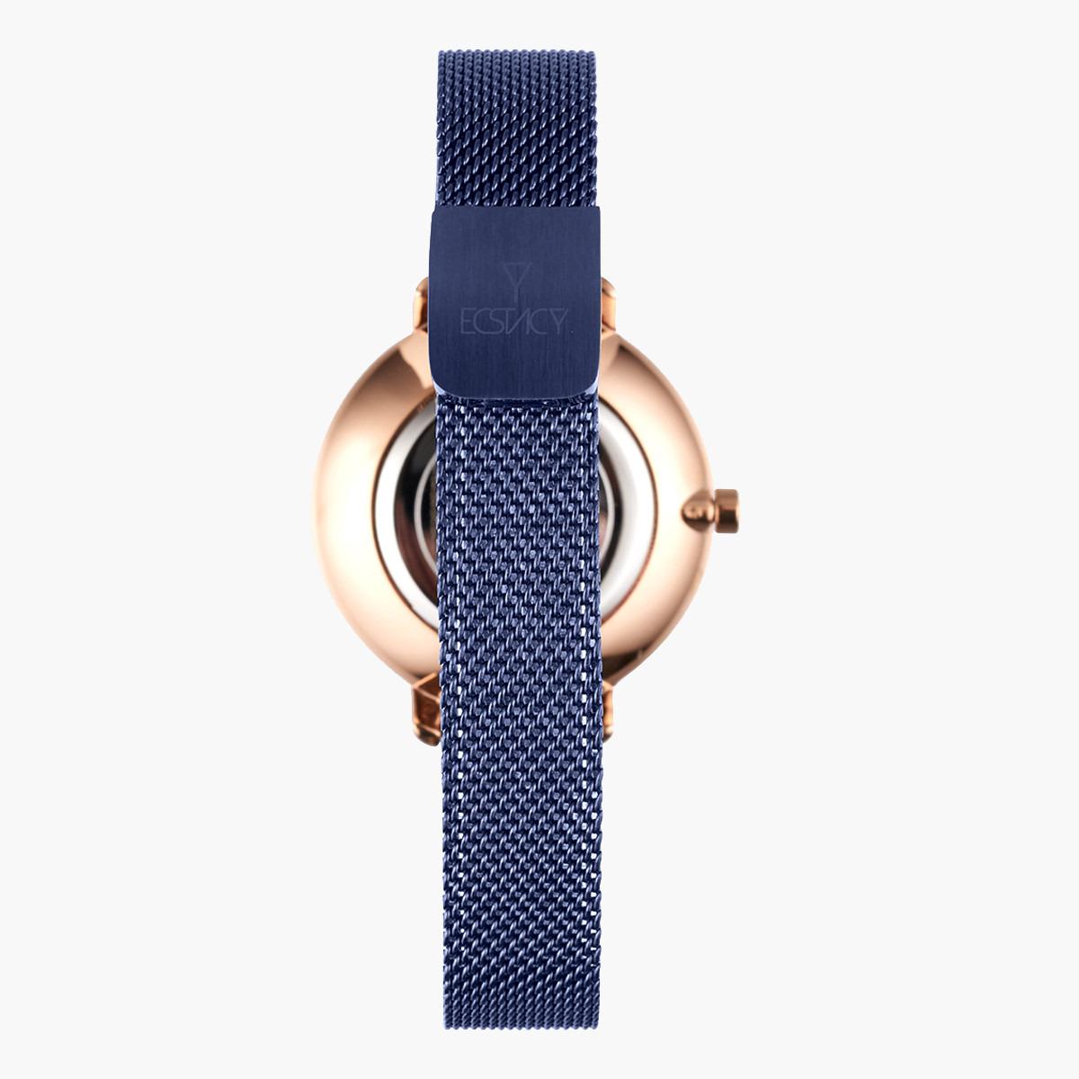ساعة تناظرية بقرص أزرق داكن للنساء من اكستازي - E8518-KMNN-women-watchesandjewellery-watches-image-3