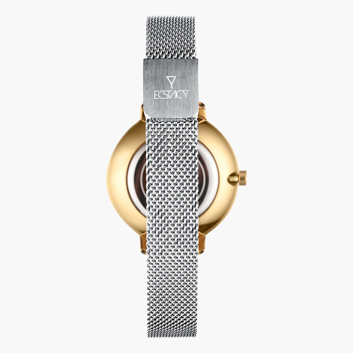 ساعة يد تناظريّة بقرص فضي للنساء من اكستازي E8518-TMTS-women-watchesandjewellery-watches-image-3