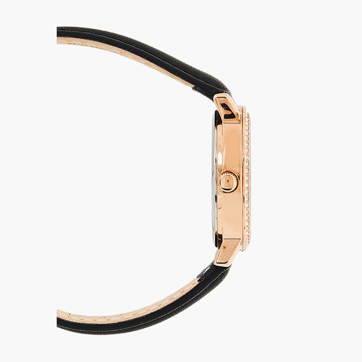 ساعة يد تناظريّة بقرص أحمر للنساء من اكستازي E9500-RLBM-women-watchesandjewellery-watches-image-2