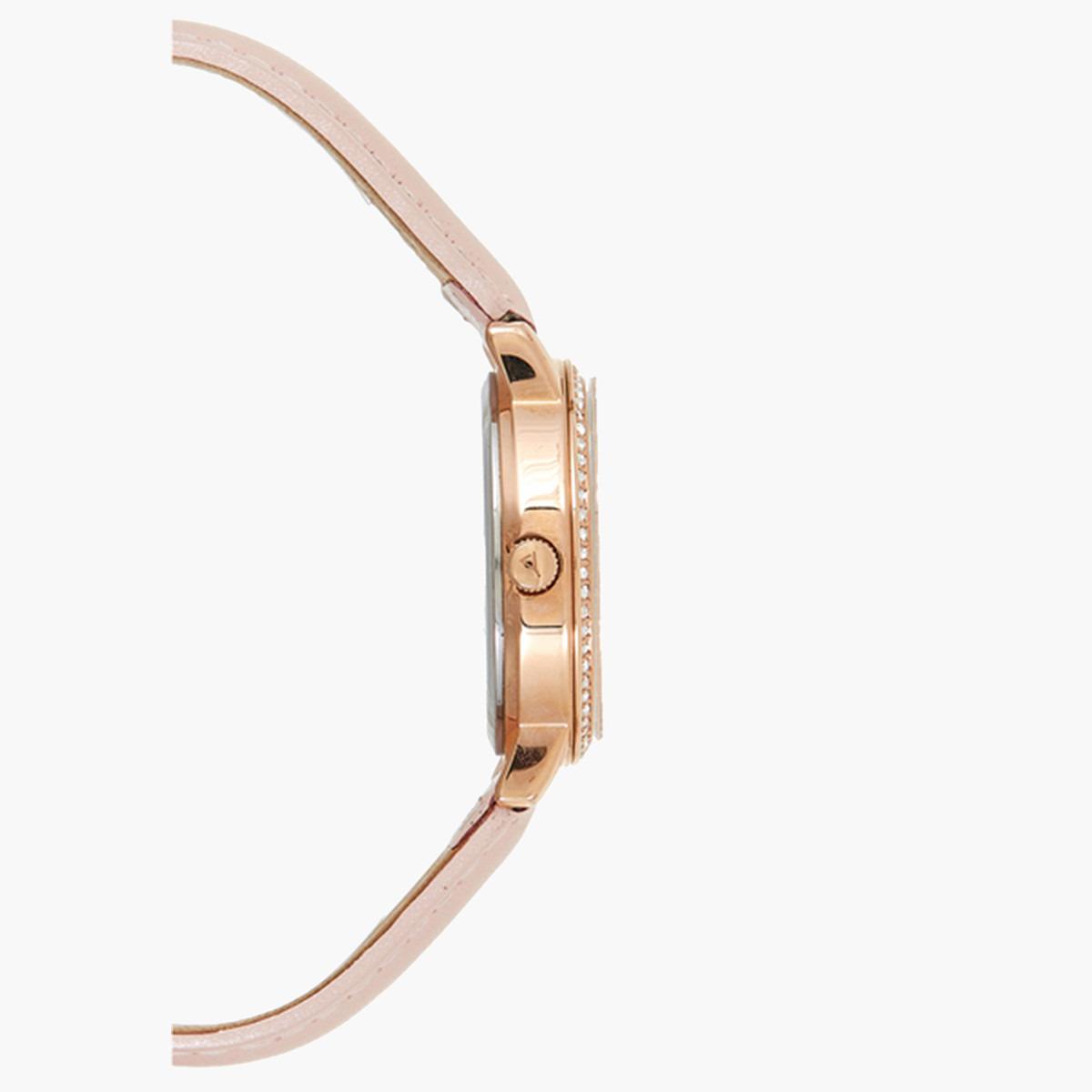 ساعة يد تناظريّة بقرص وردي للنساء من اكستازي E9500-RLPP-women-watchesandjewellery-watches-image-2