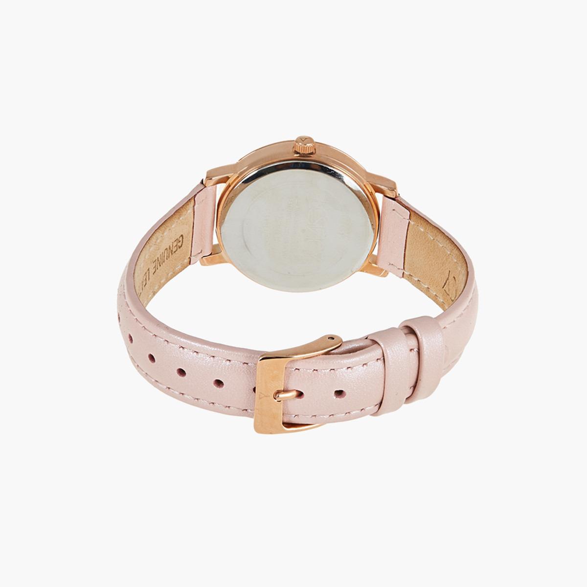 ساعة يد تناظريّة بقرص وردي للنساء من اكستازي E9500-RLPP-women-watchesandjewellery-watches-image-3