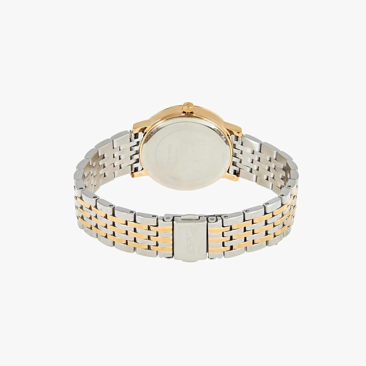 ساعة يد تناظريّة بقرص فضي للنساء من اكستازي E9500-TBTS-women-watchesandjewellery-watches-image-3