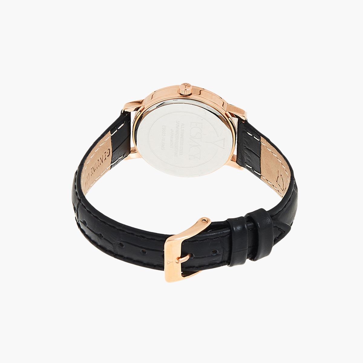 ساعة يد تناظريّة بقرص أبيض للنساء من اكستازي E9503-RLBMS-women-watchesandjewellery-watches-image-3