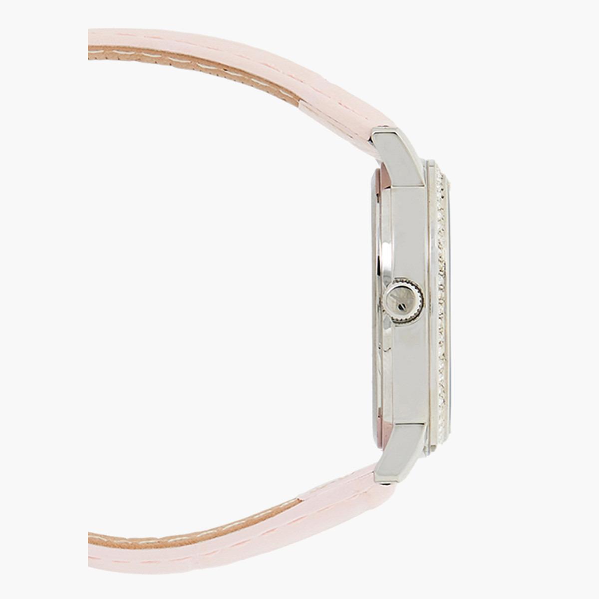 ساعة يد تناظريّة بقرص أبيض للنساء من اكستازي E9503-SLPMS-women-watchesandjewellery-watches-image-2